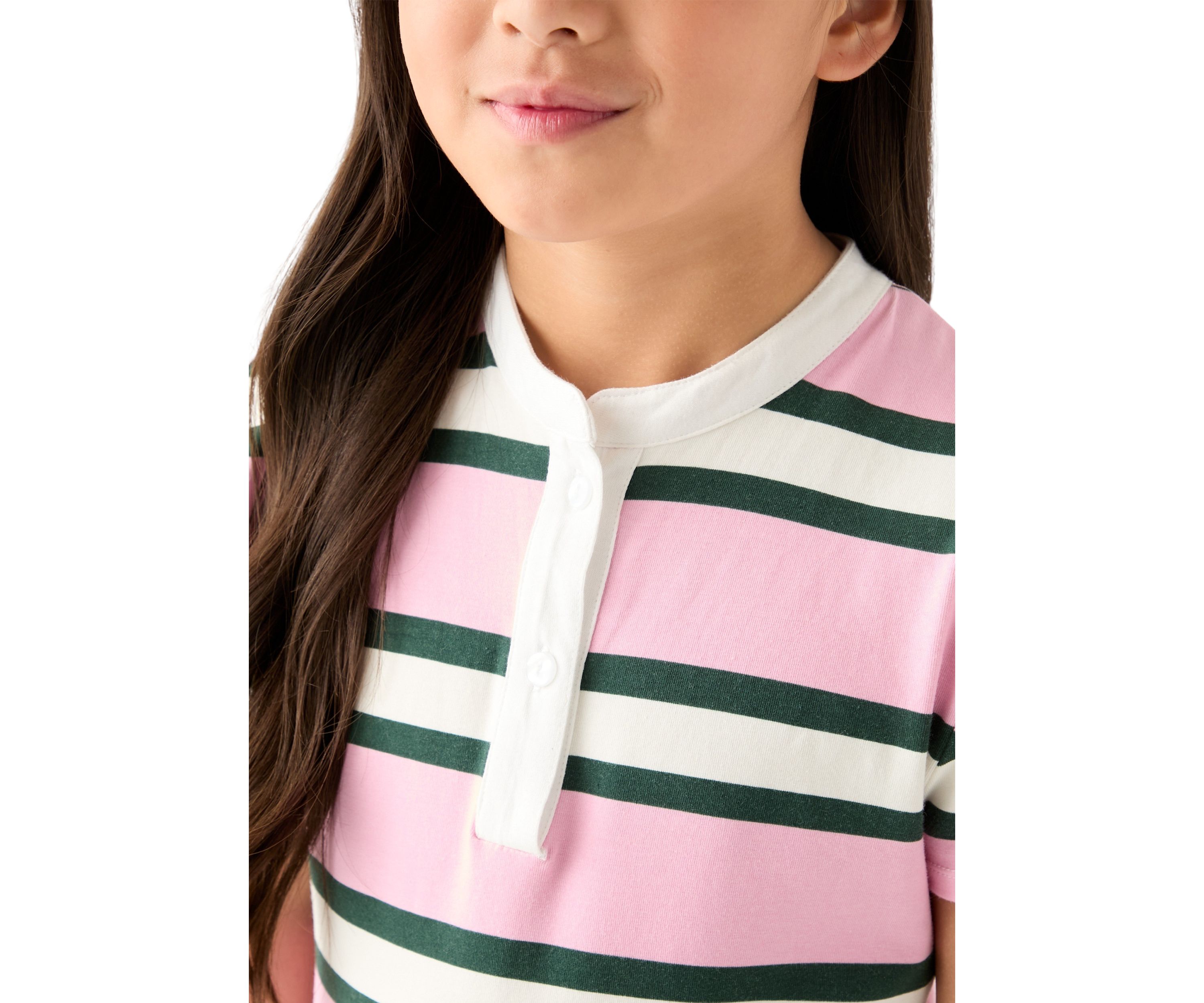 Girls 7-16 Striped Knit Dropwaist Dress