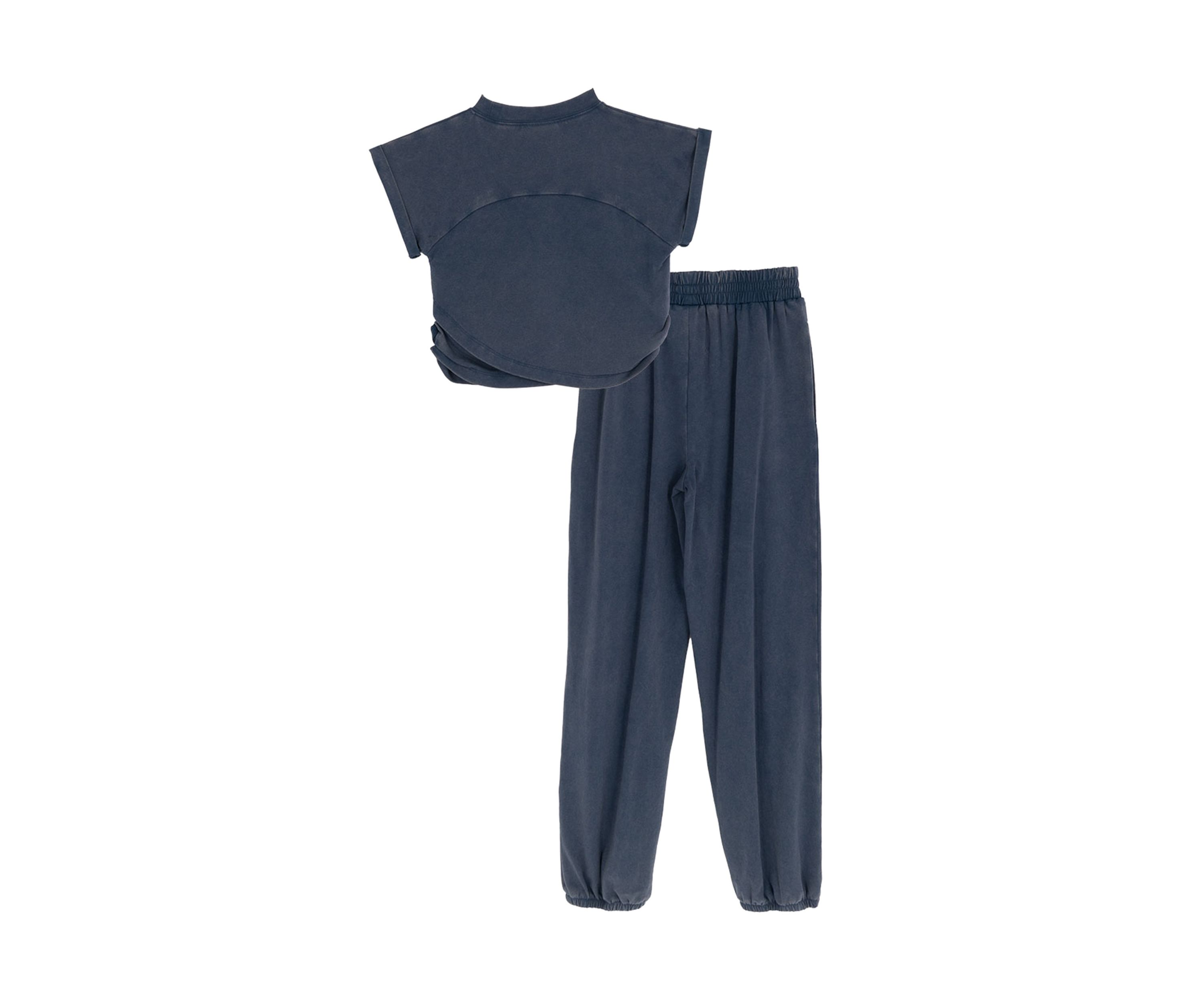 Girls 7-16 Washed Jersey Set 