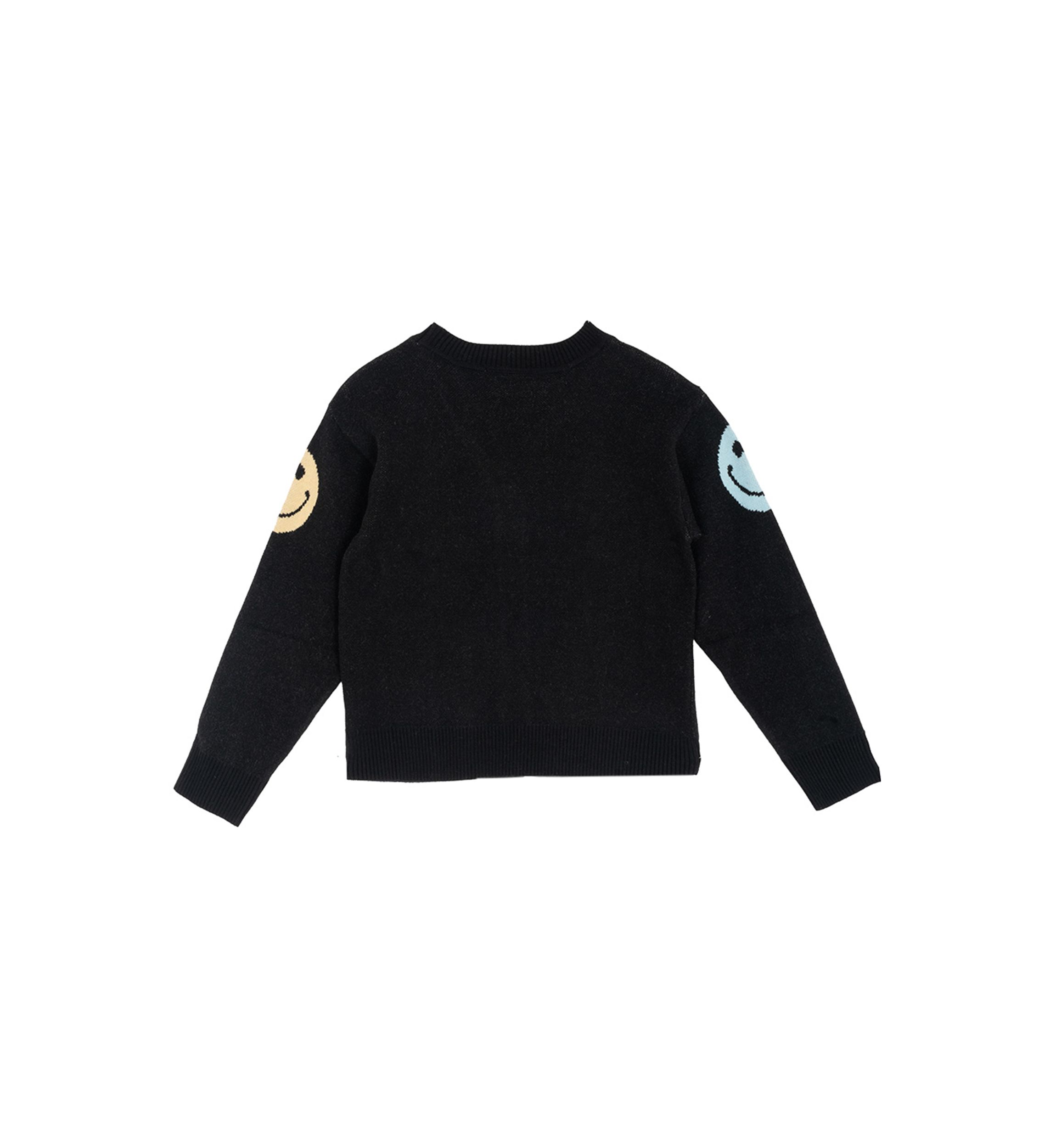 Girls 7-16 Smiley Print Cardigan 