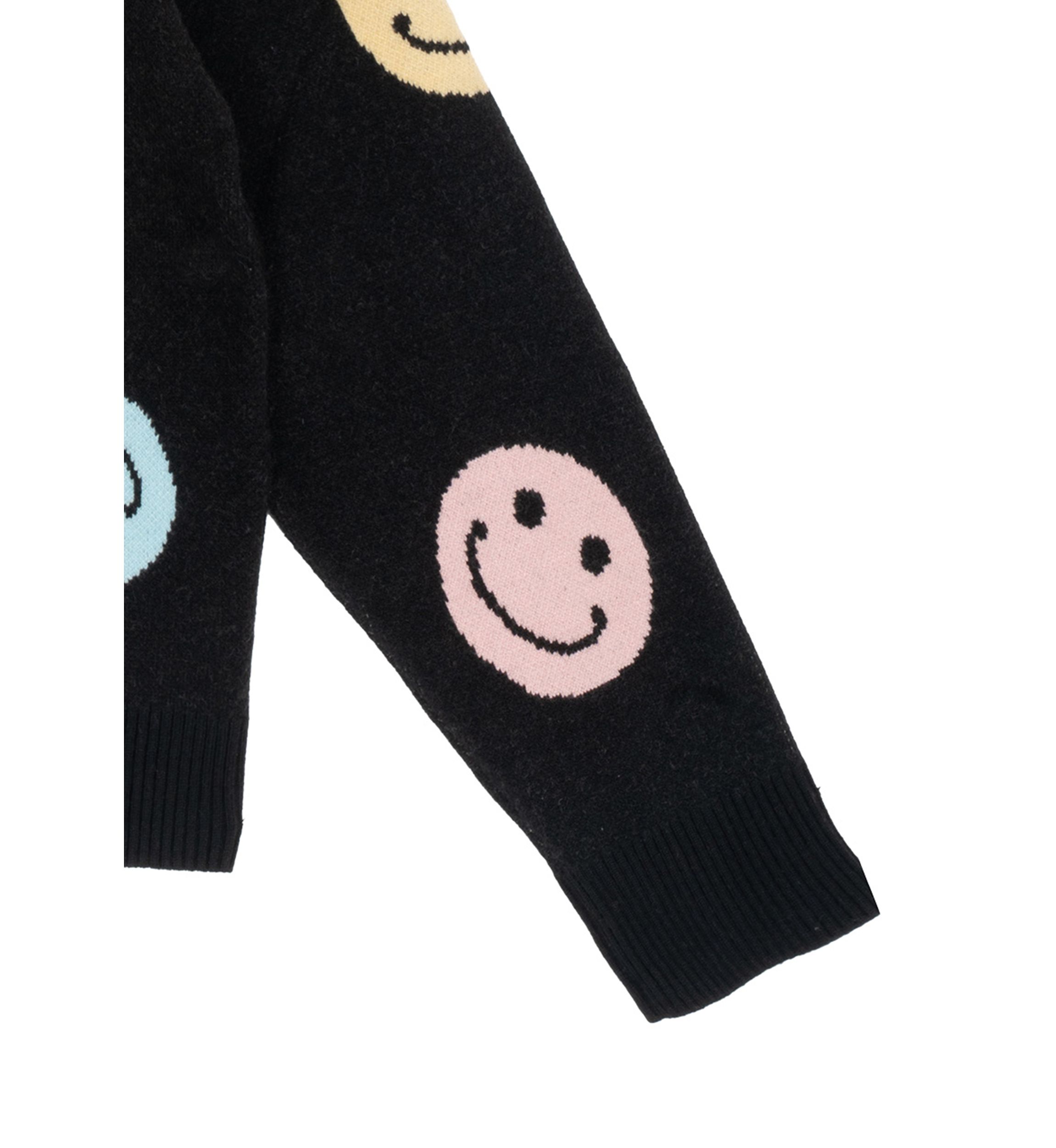 Girls 7-16 Smiley Print Cardigan 