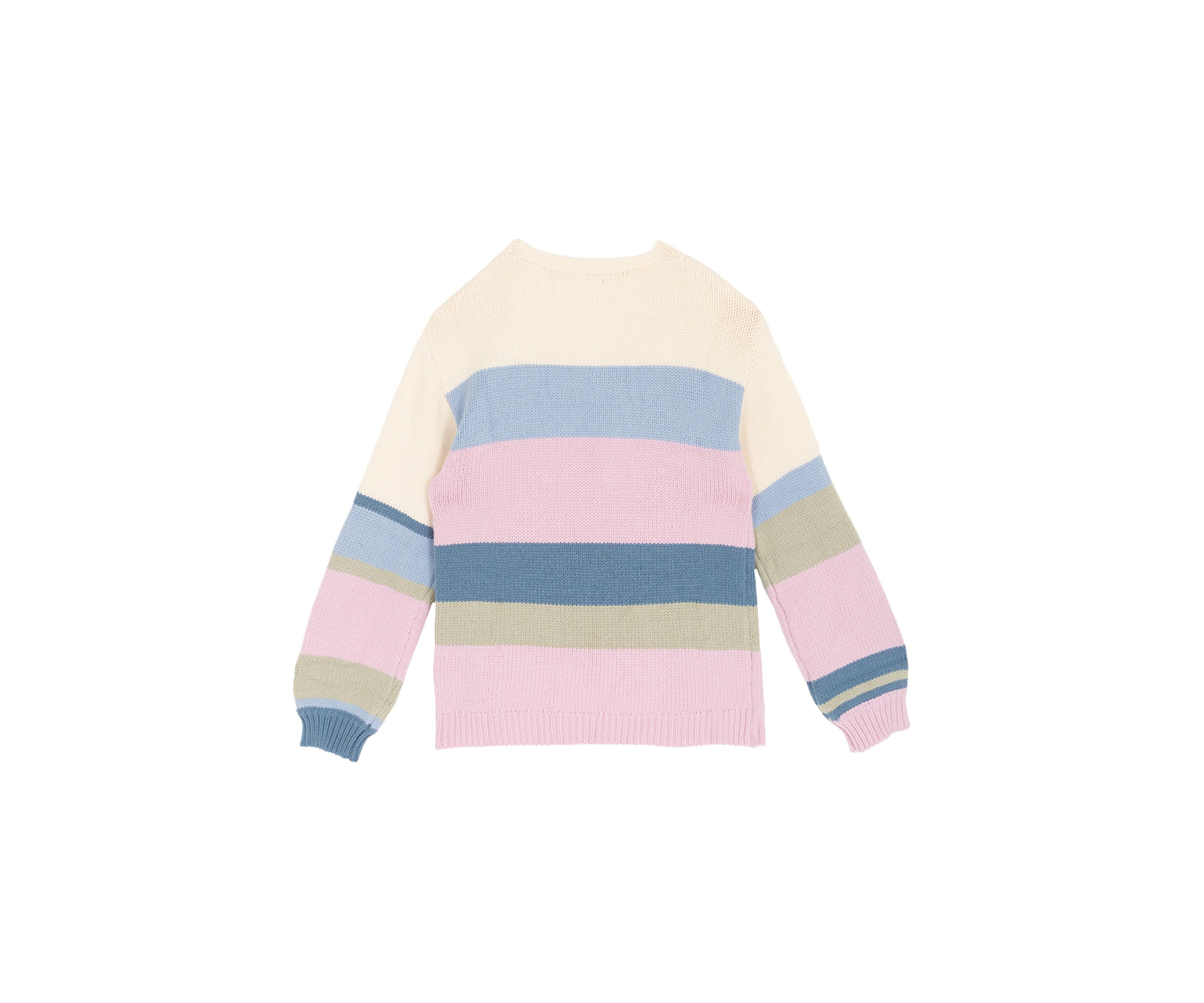Girls 7-16 Striped Cardigan