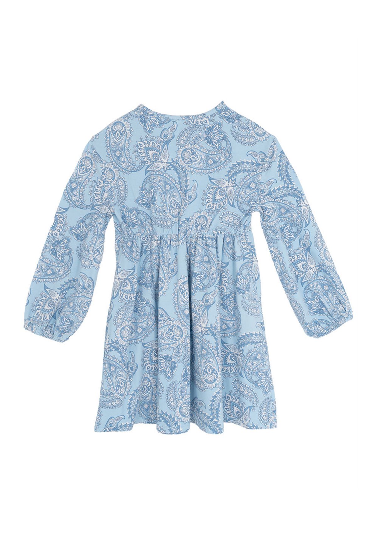 Girls 7-16 Balloon Sleeve Flair Dress