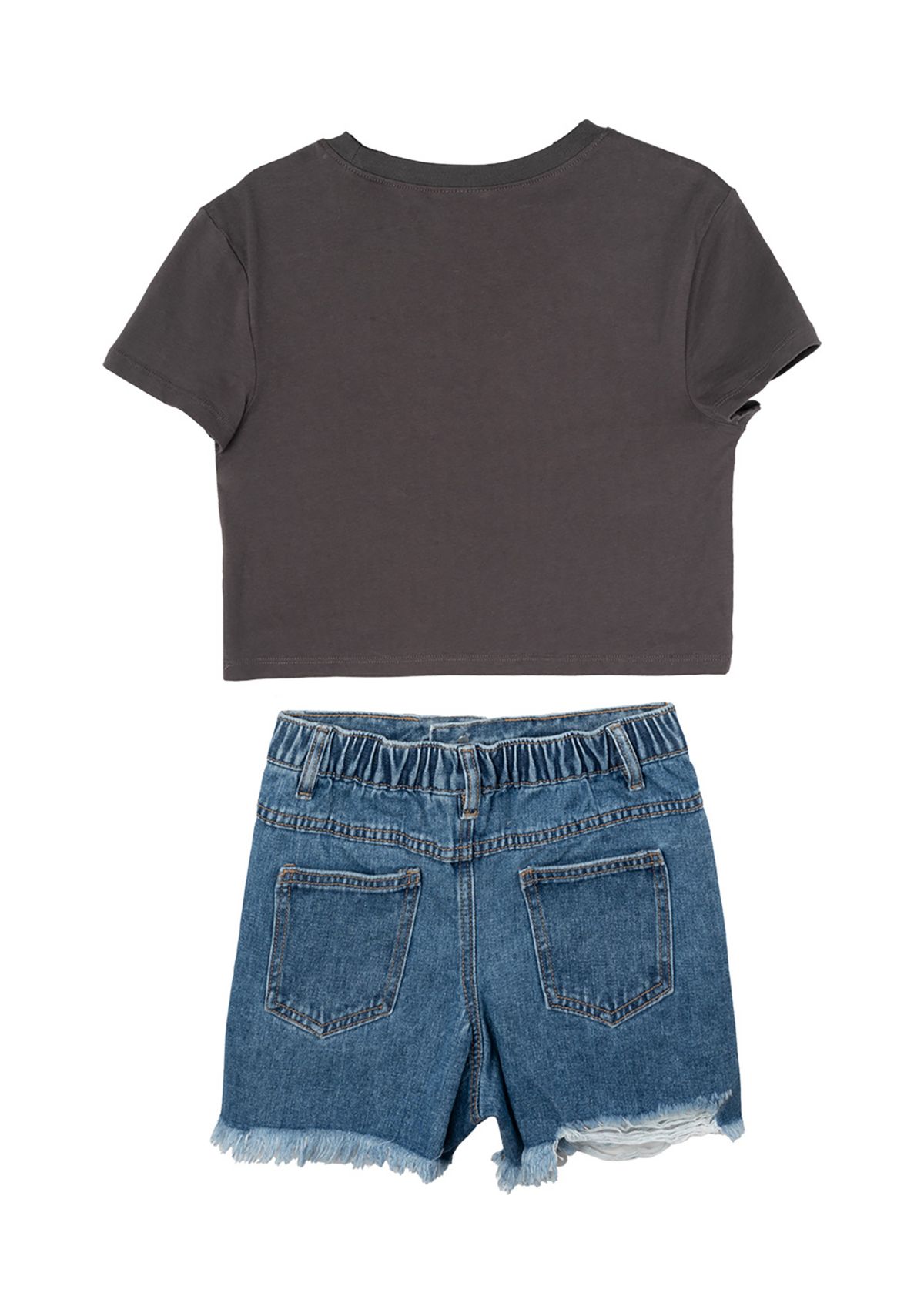 Girls 7-16 Free Spirit Graphic T-Shirt and Shorts Set