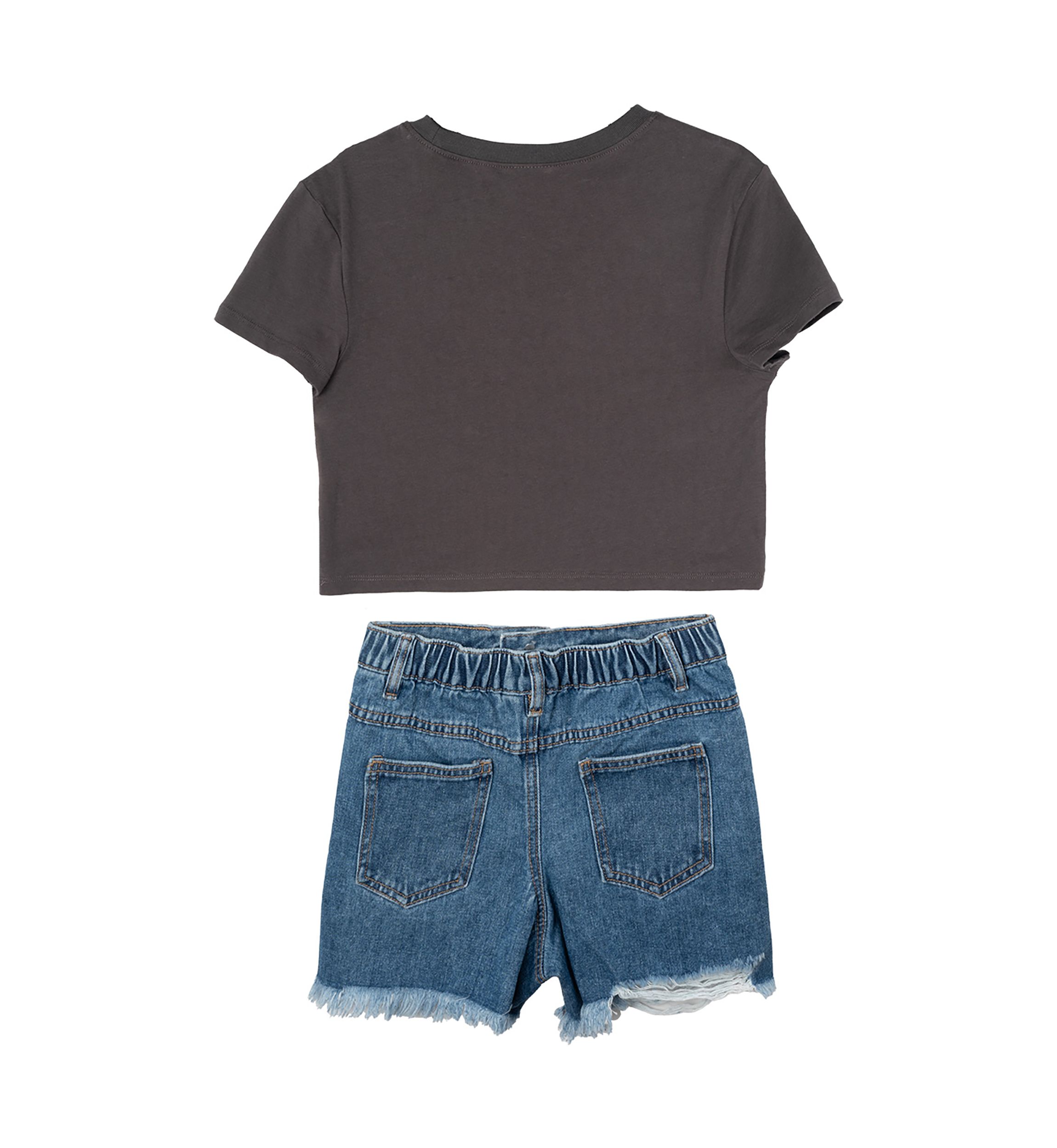 Girls 7-16 Free Spirit Graphic T-Shirt and Shorts Set