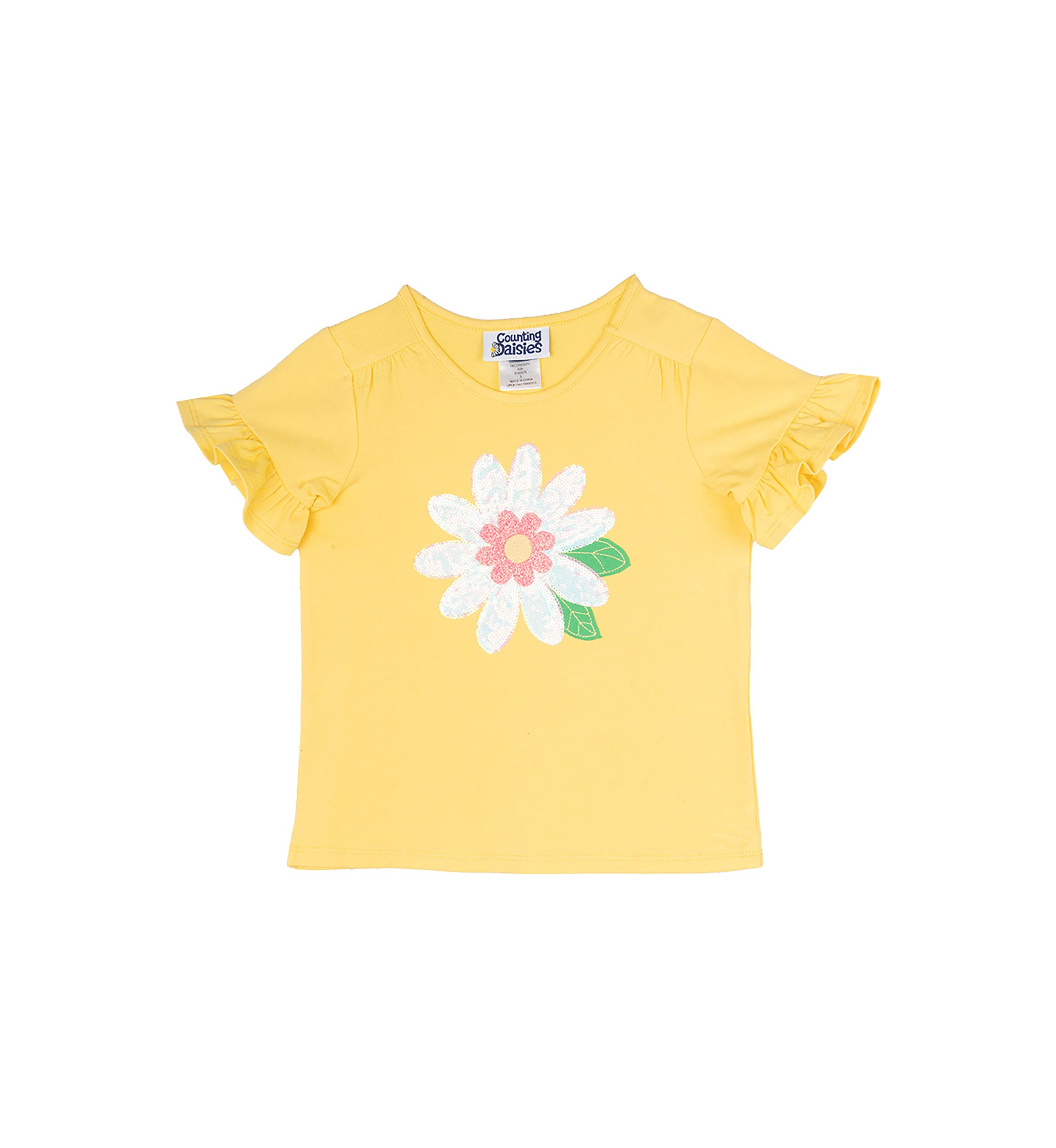 Girls 4-6x Flower Graphic T-Shirt 