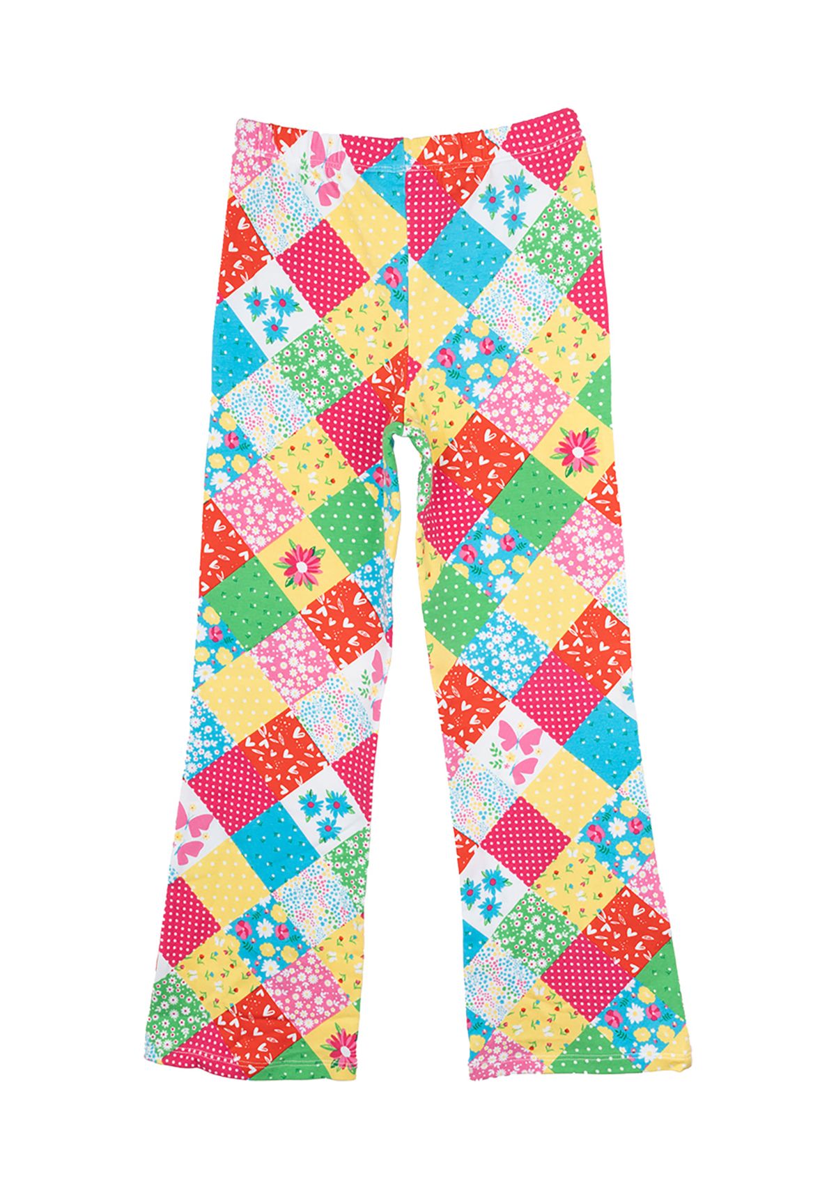 Girls 4-6x Patchwork Leggings