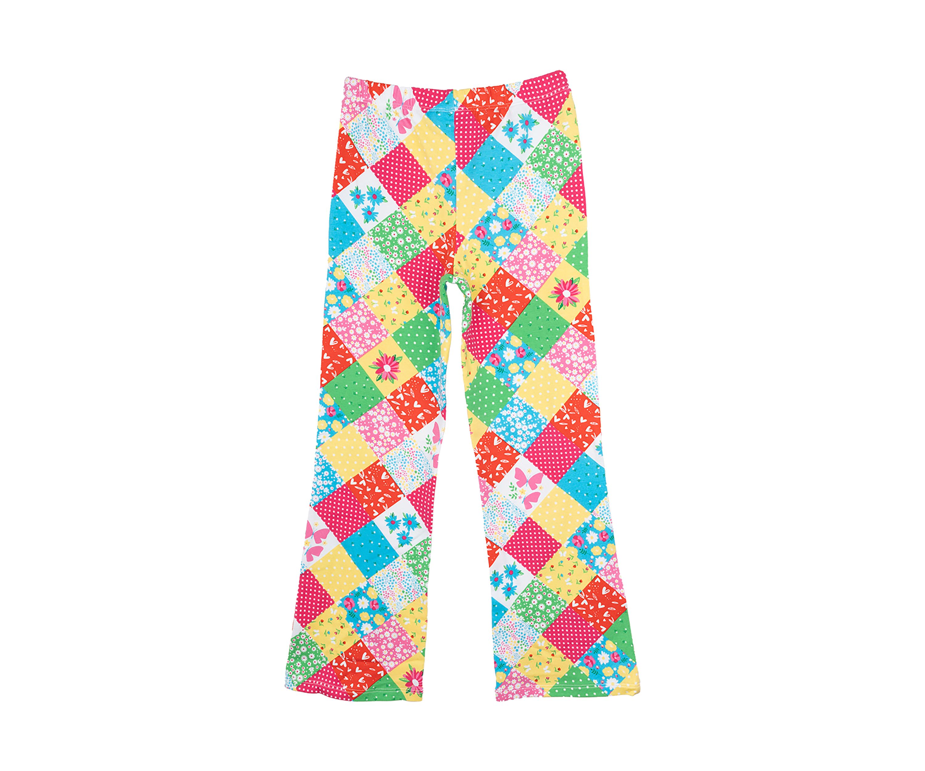 Girls 4-6x Patchwork Leggings