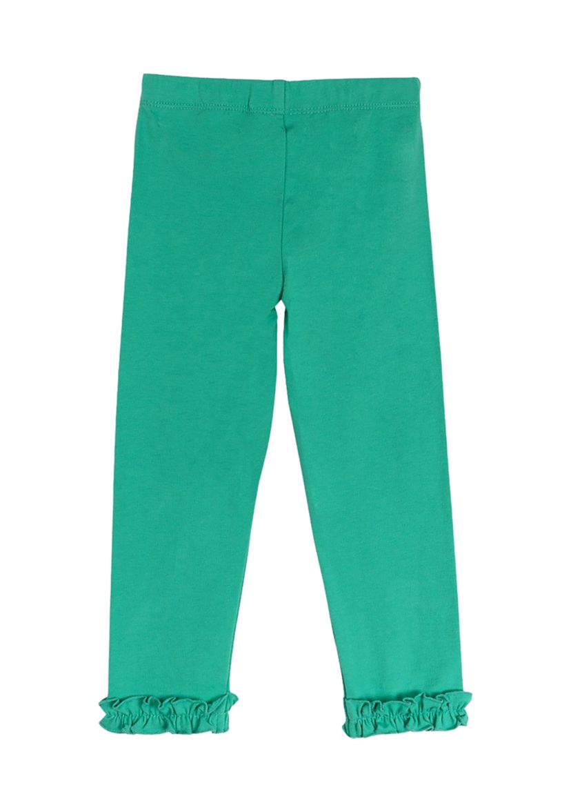  Girls 7-16 Solid Knit Leggings