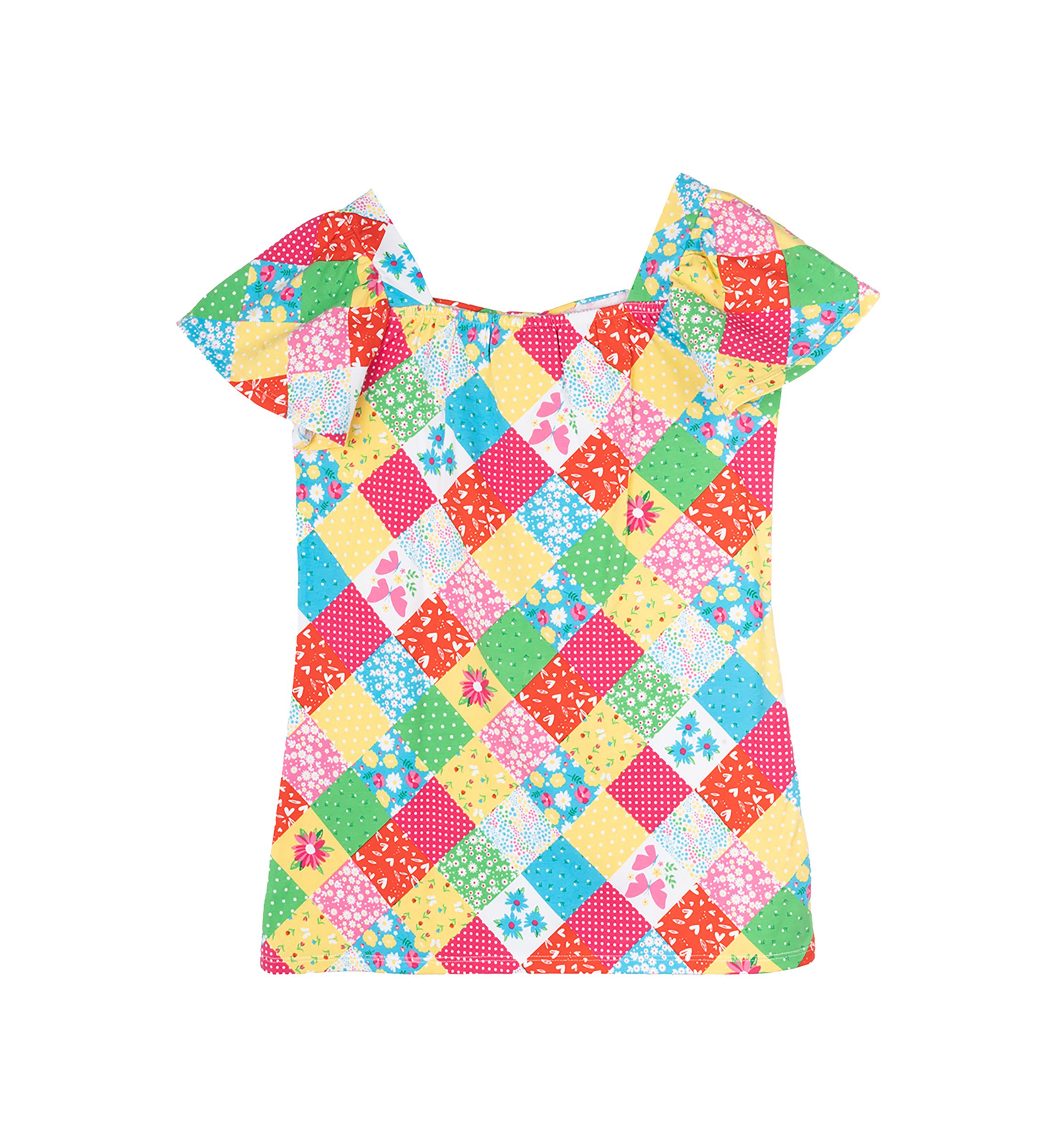 Girls 7-16 Patchwork Top 