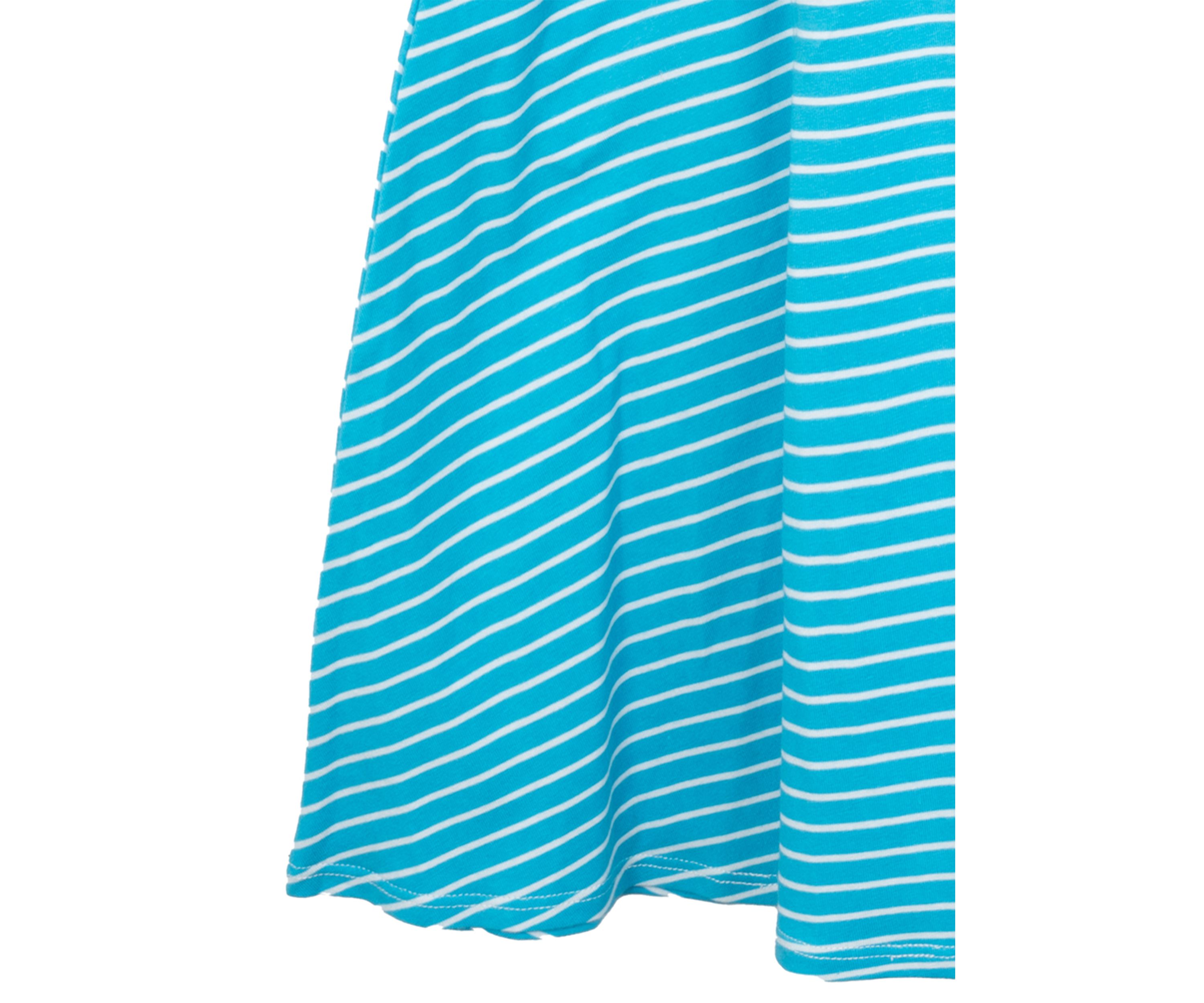 Girls 7-16 Striped Bloom Dress