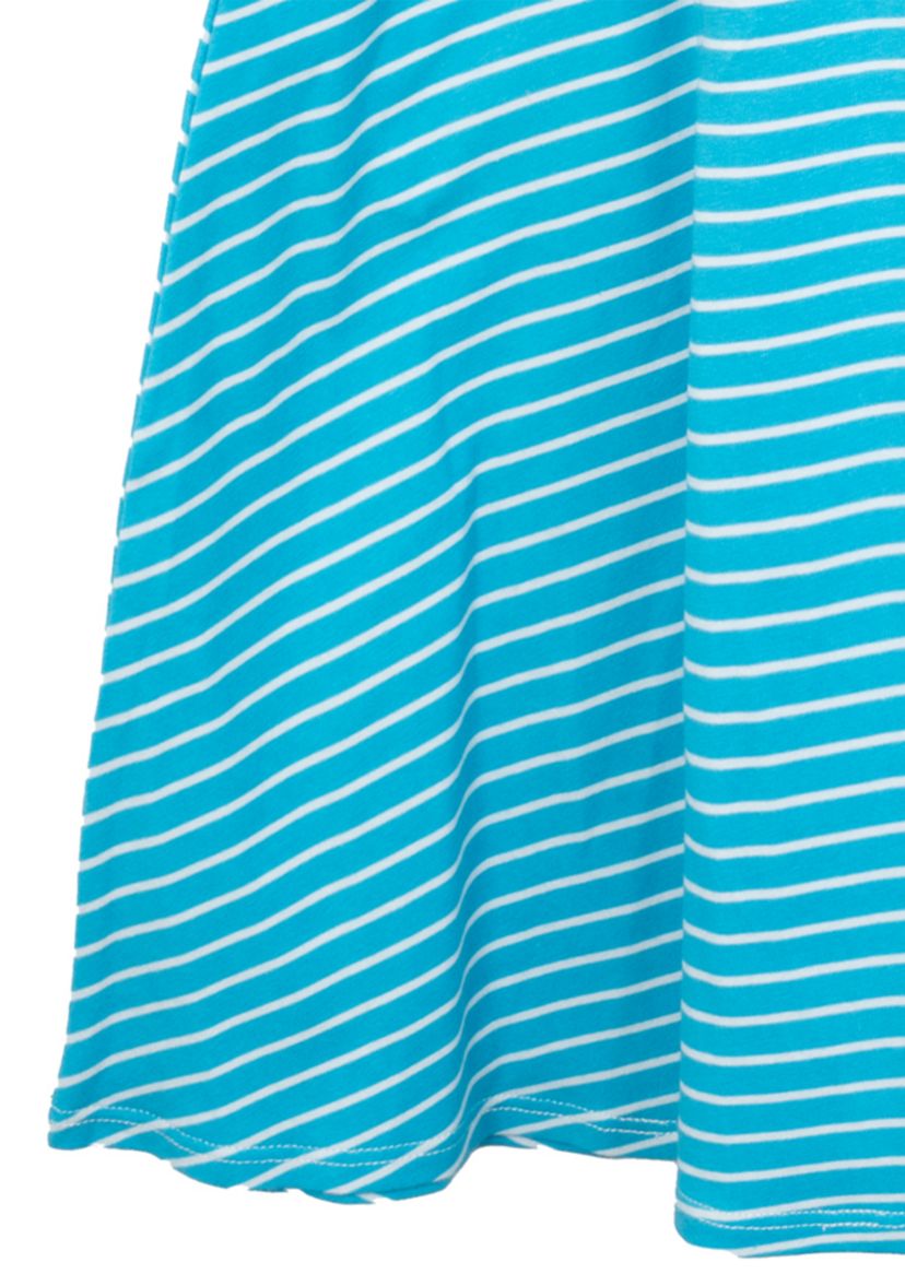 Girls 7-16 Striped Bloom Dress