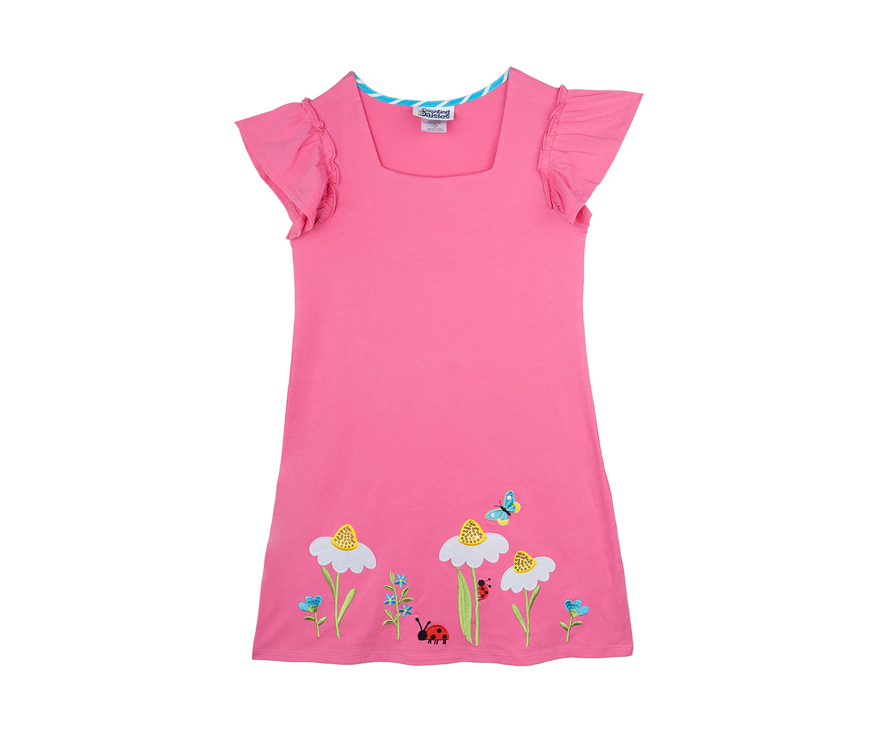 Girls 7-16 Flower Dress