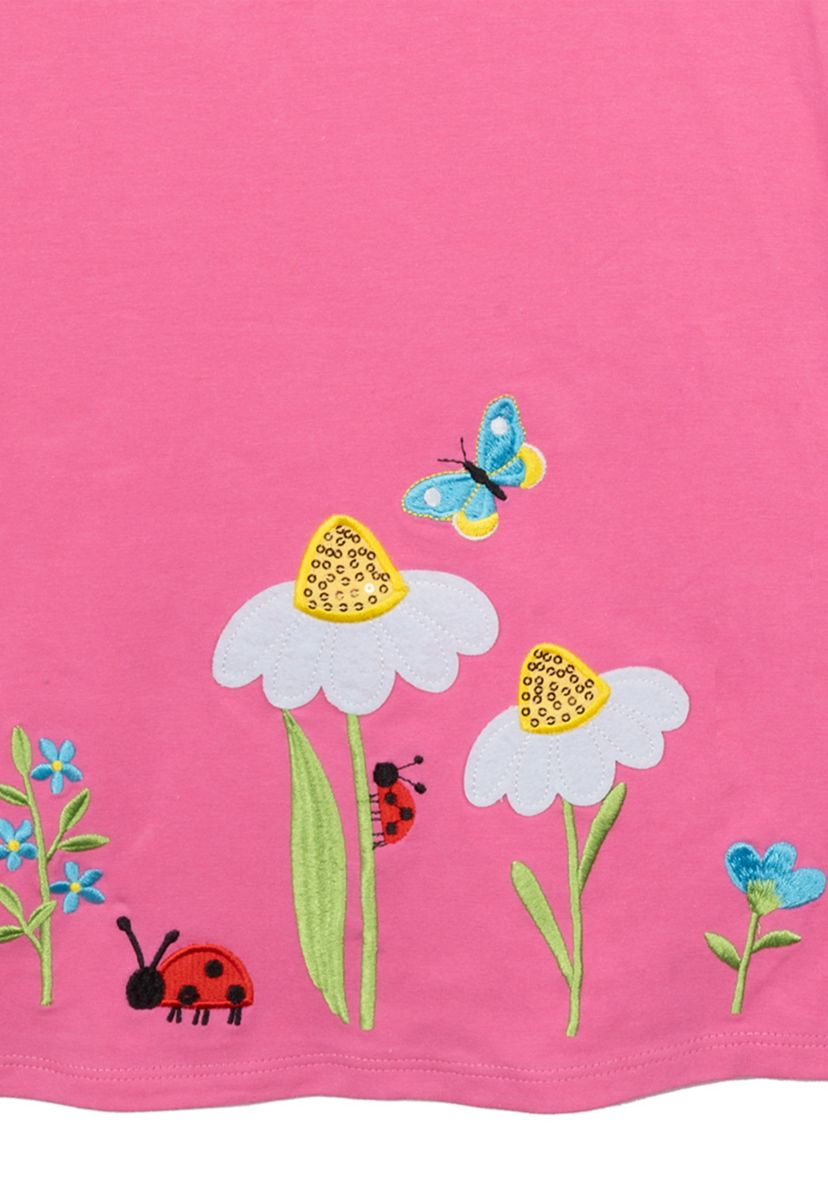 Girls 7-16 Flower Dress