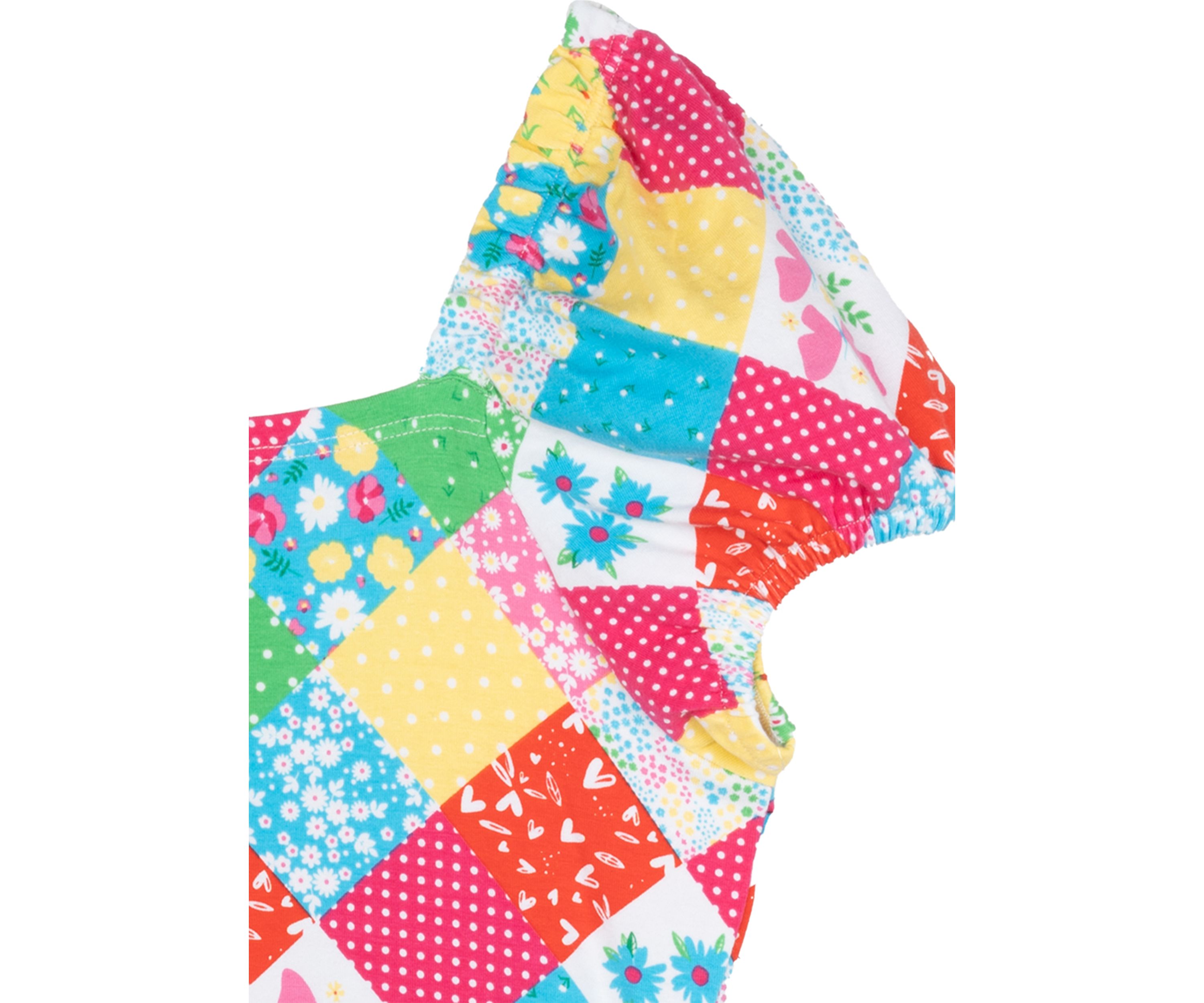 Girls 7-16 Patchwork Dress 
