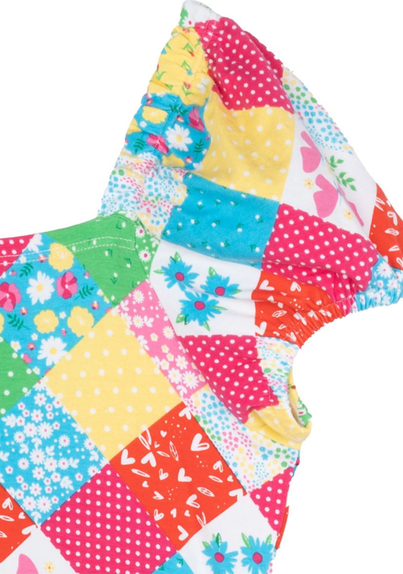 Girls 7-16 Patchwork Dress 