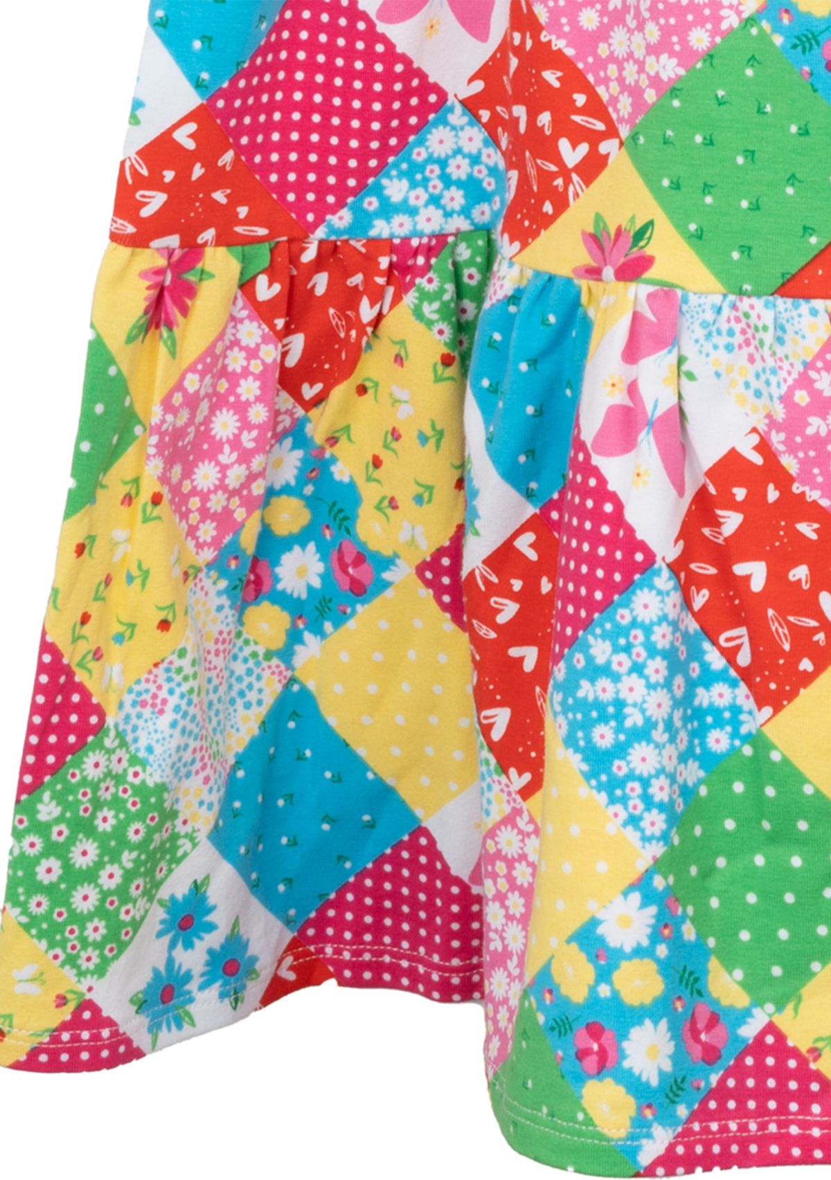 Girls 7-16 Patchwork Dress 