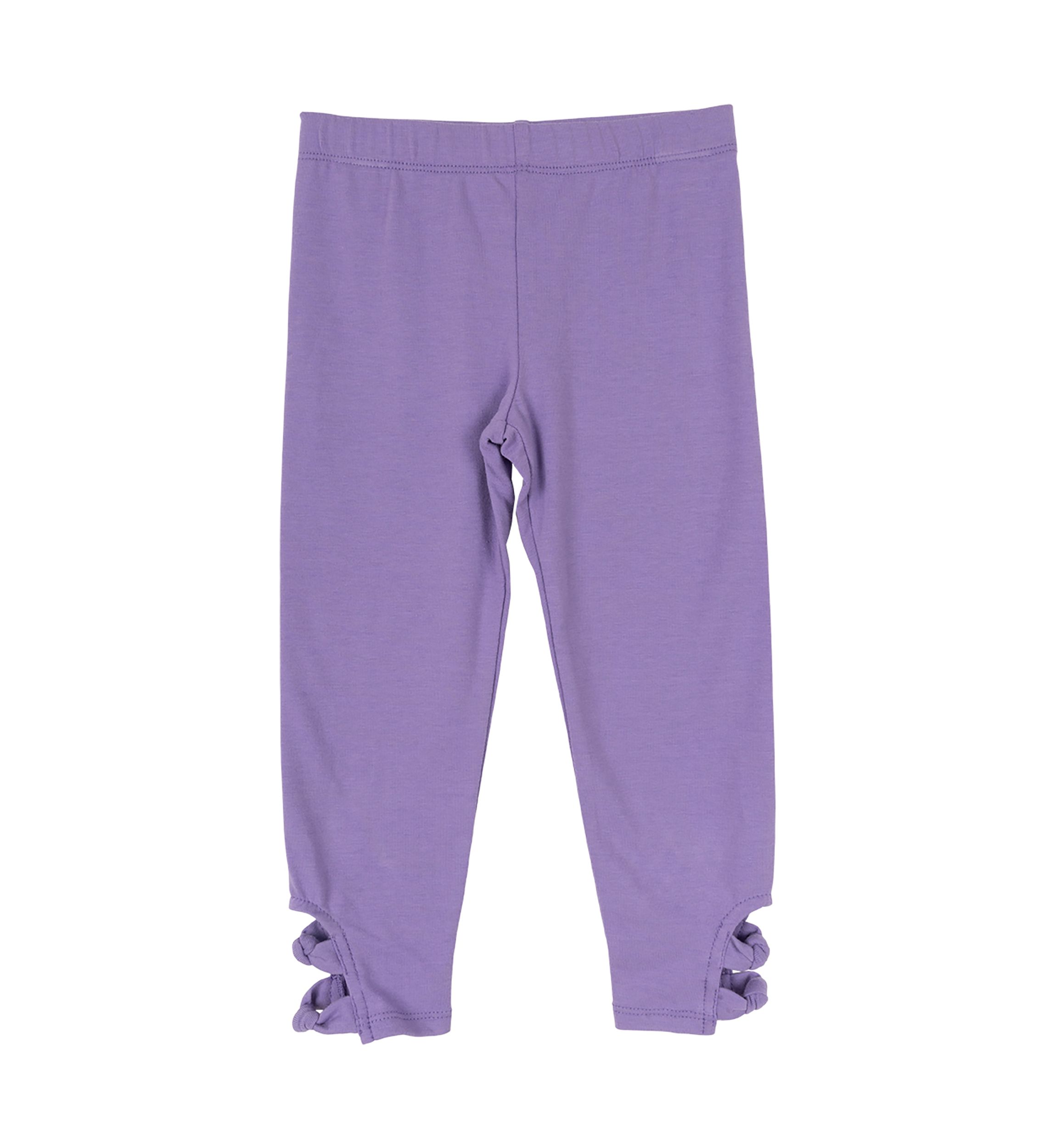 Girls 4-6x Solid Knotted Leggings