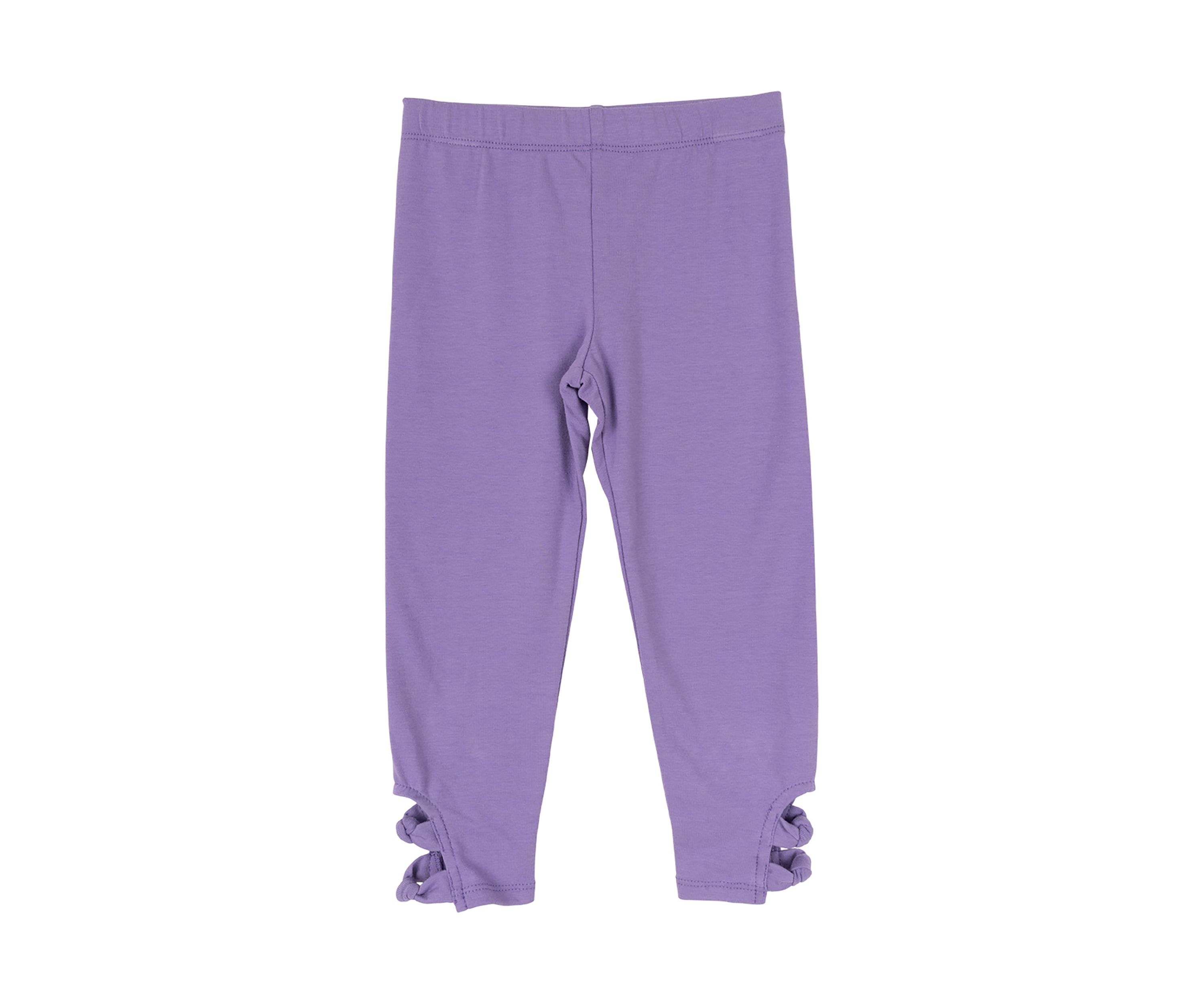 Girls 4-6x Solid Knotted Leggings