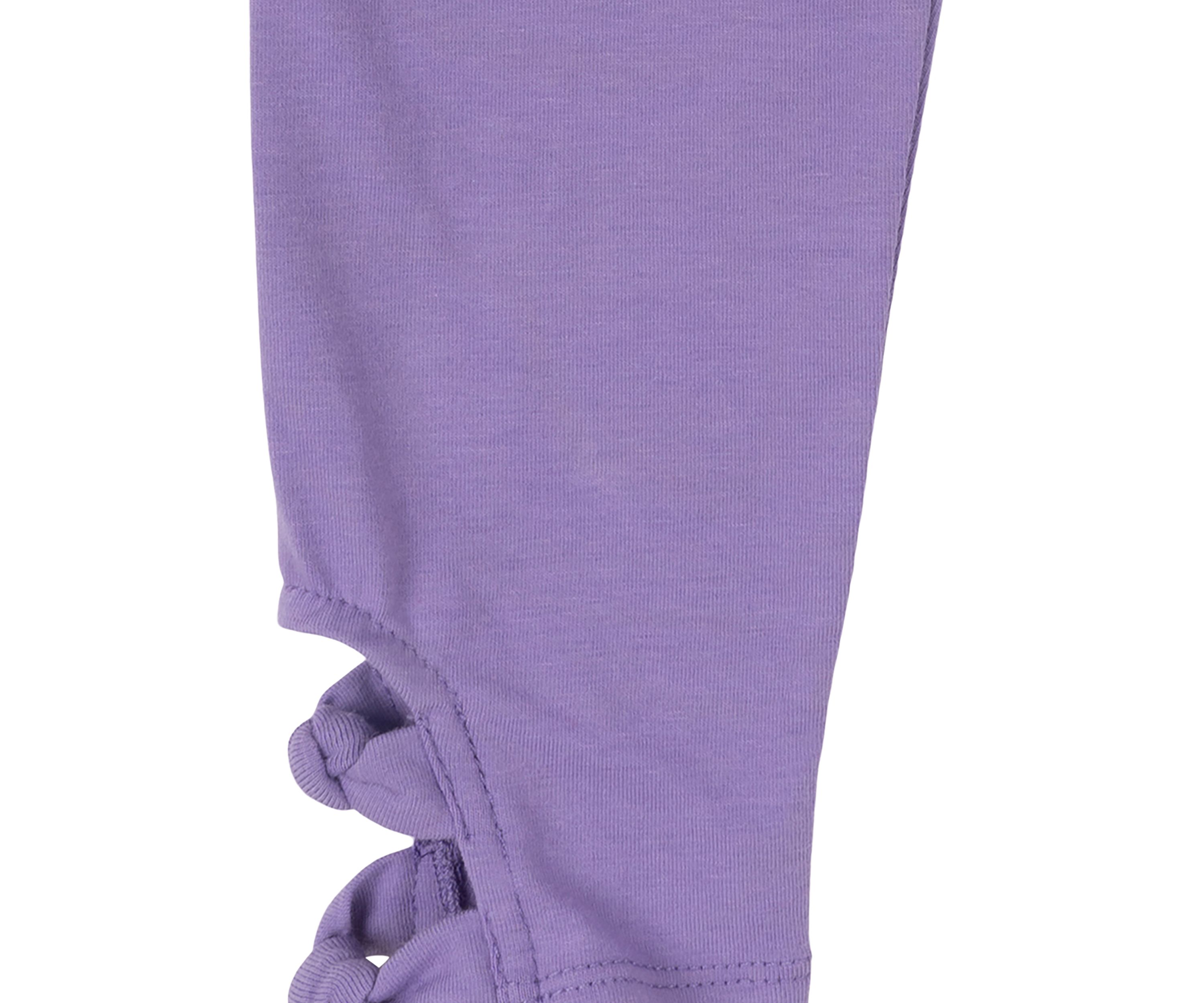 Girls 4-6x Solid Knotted Leggings