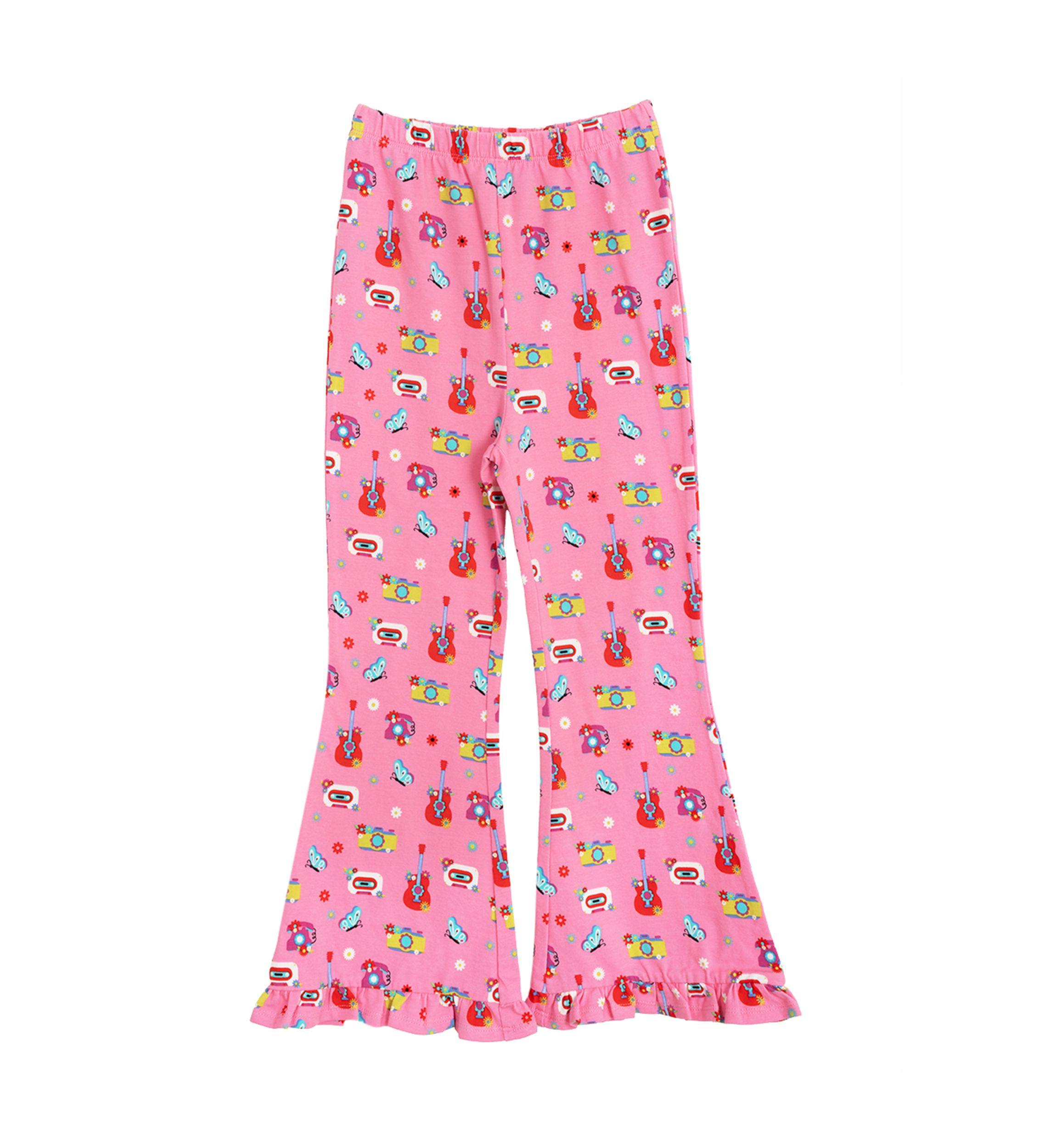 Girls 4-6x Printed Flared Leggings
