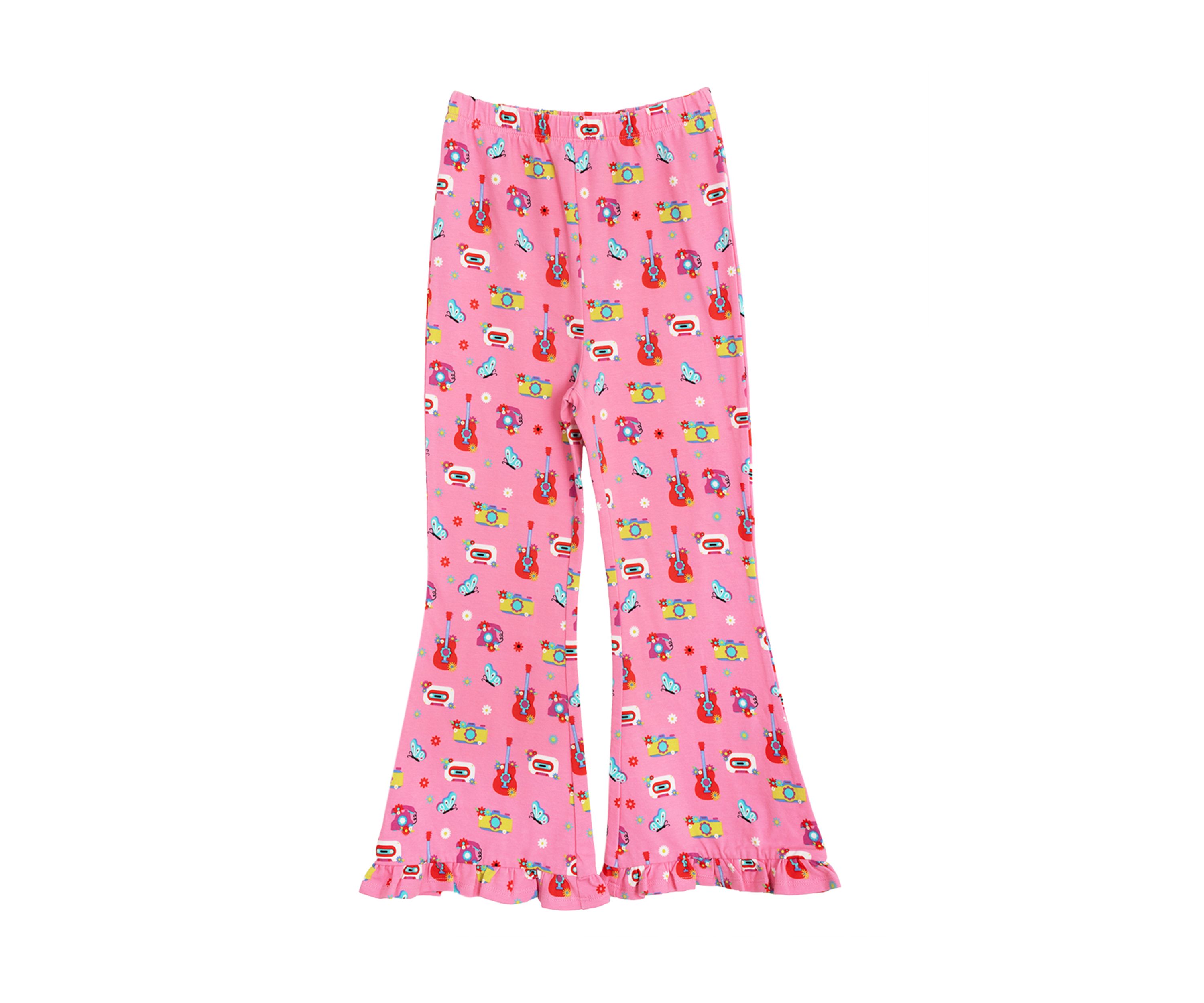 Girls 4-6x Printed Flared Leggings