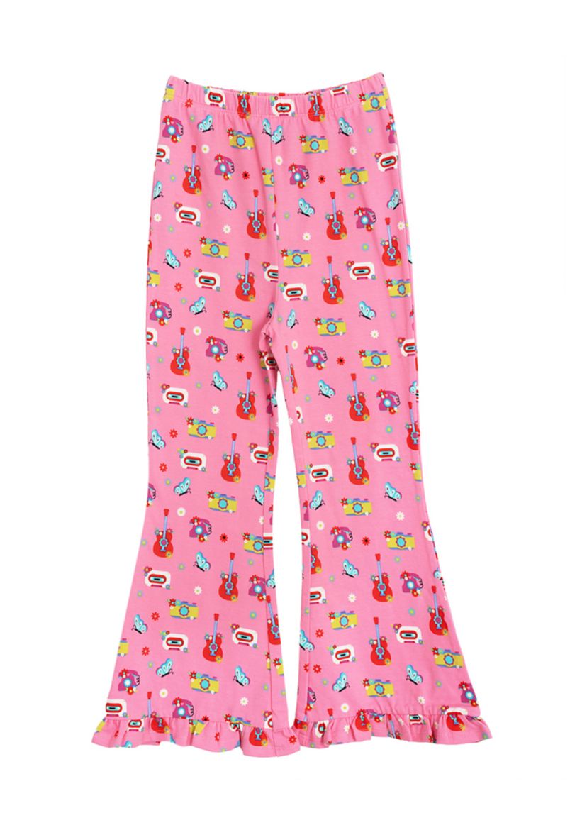 Girls 4-6x Printed Flared Leggings