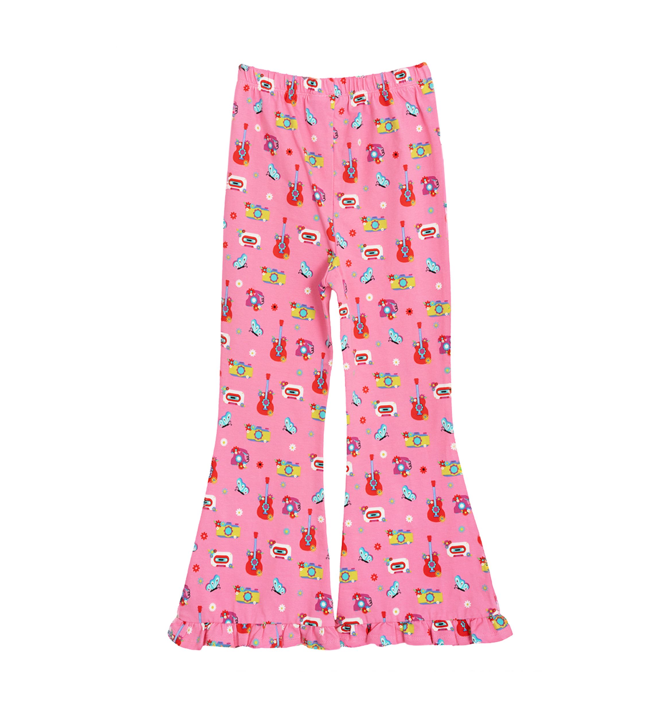 Girls 4-6x Printed Flared Leggings