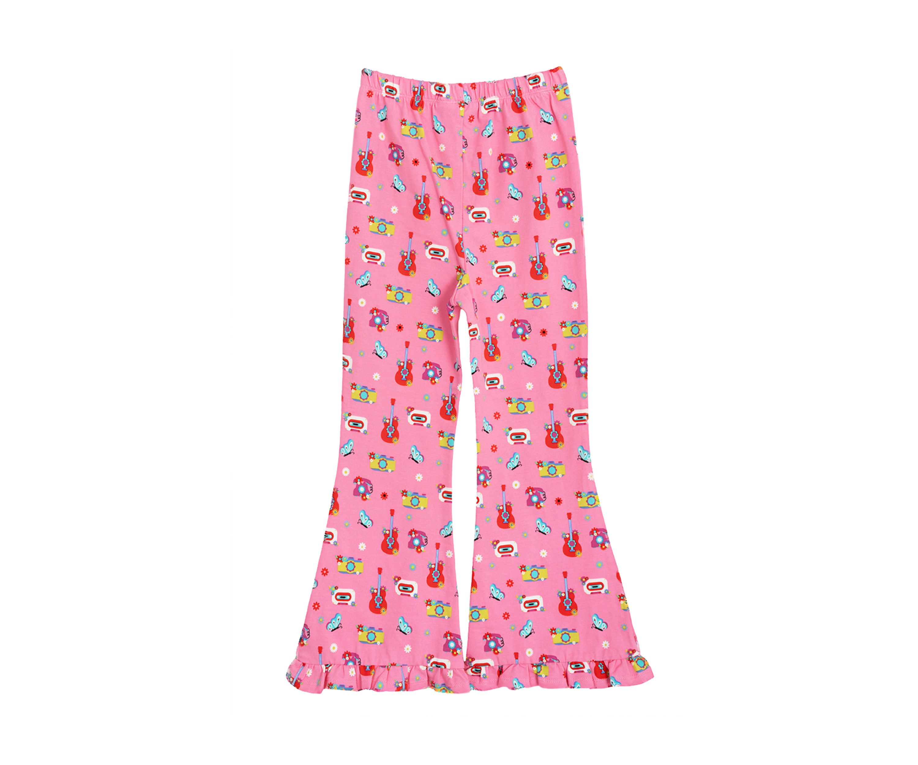 Girls 4-6x Printed Flared Leggings