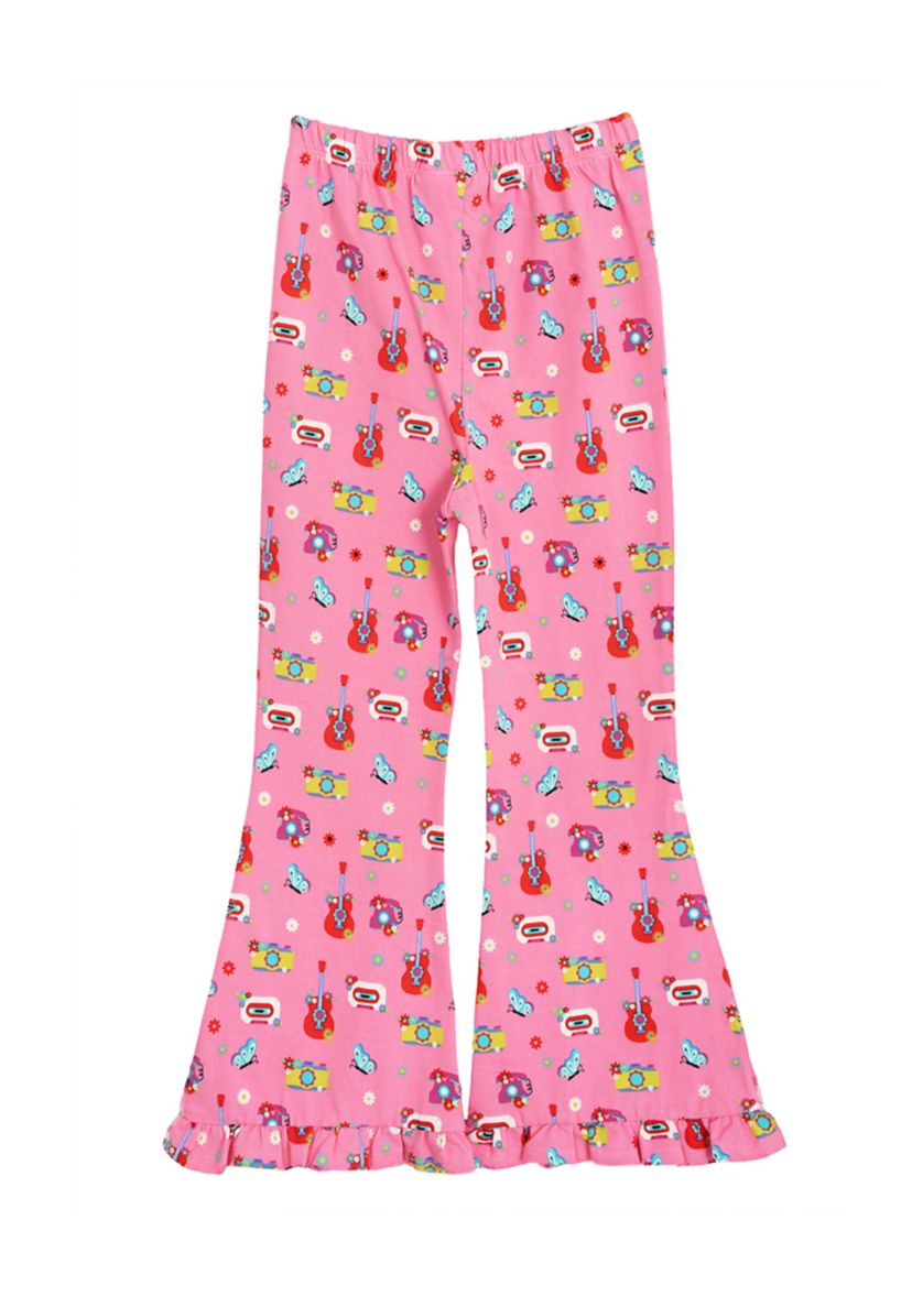 Girls 4-6x Printed Flared Leggings