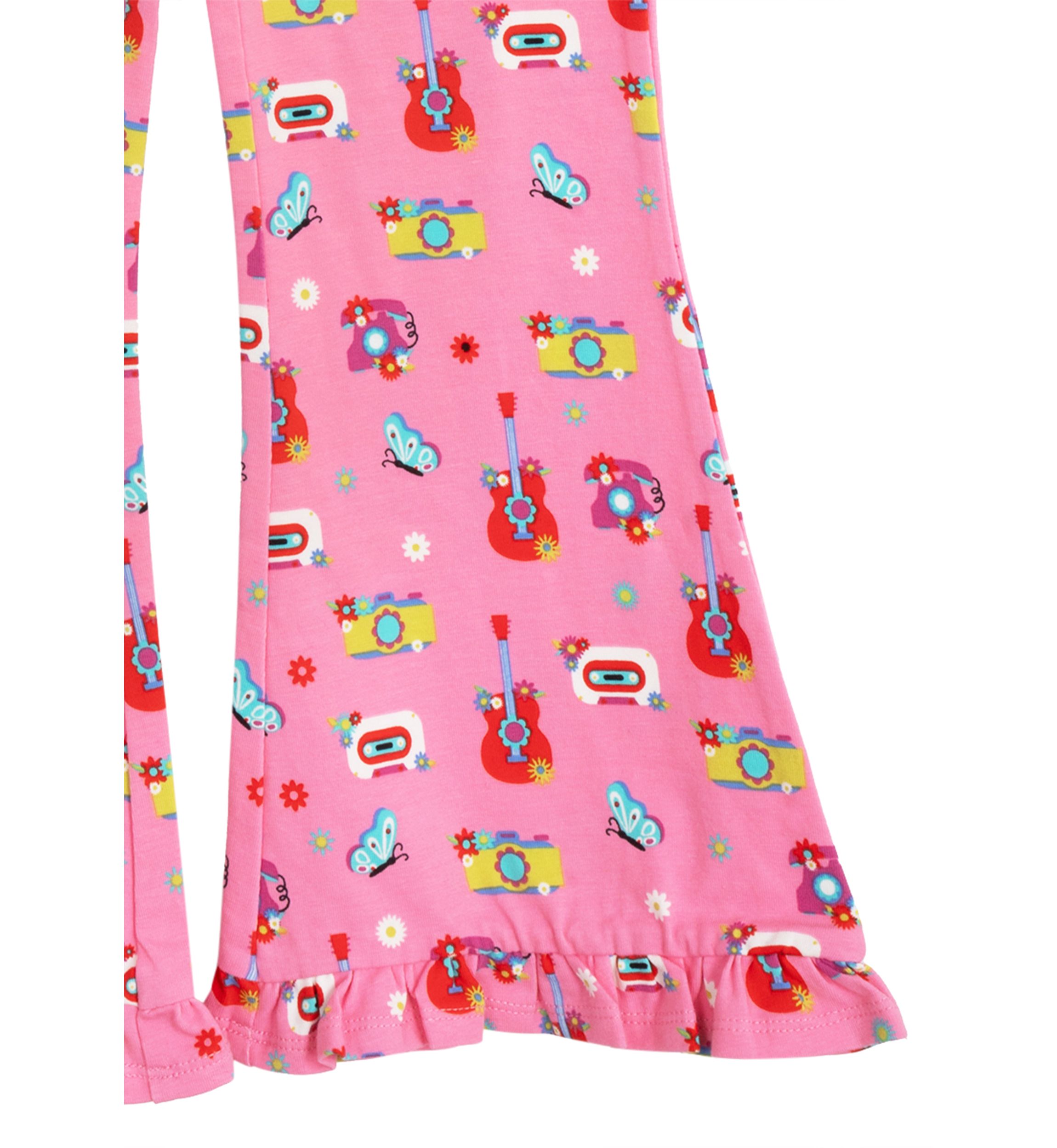 Girls 4-6x Printed Flared Leggings
