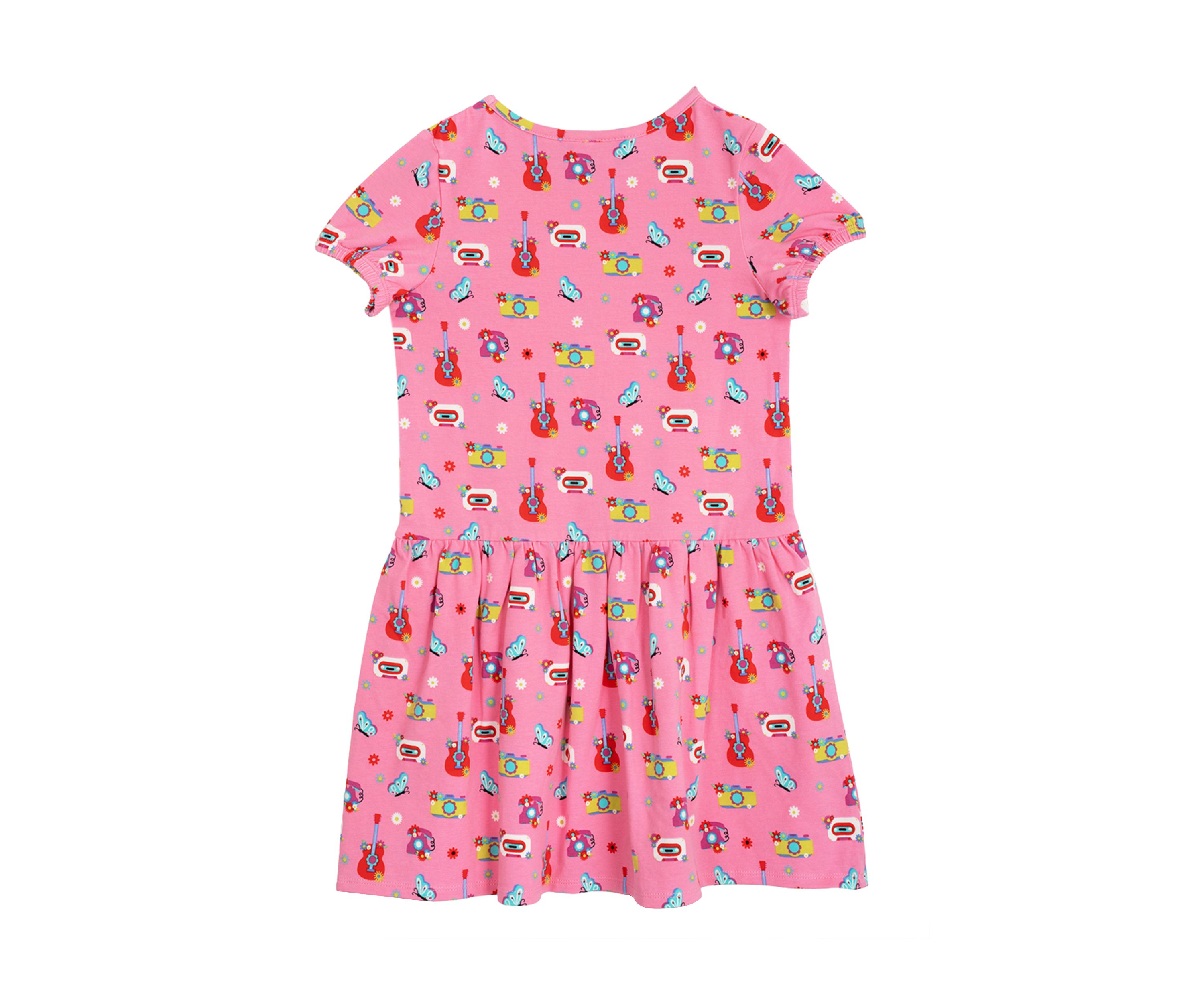 Girls 4-6x Short Sleeve Icon Sundress