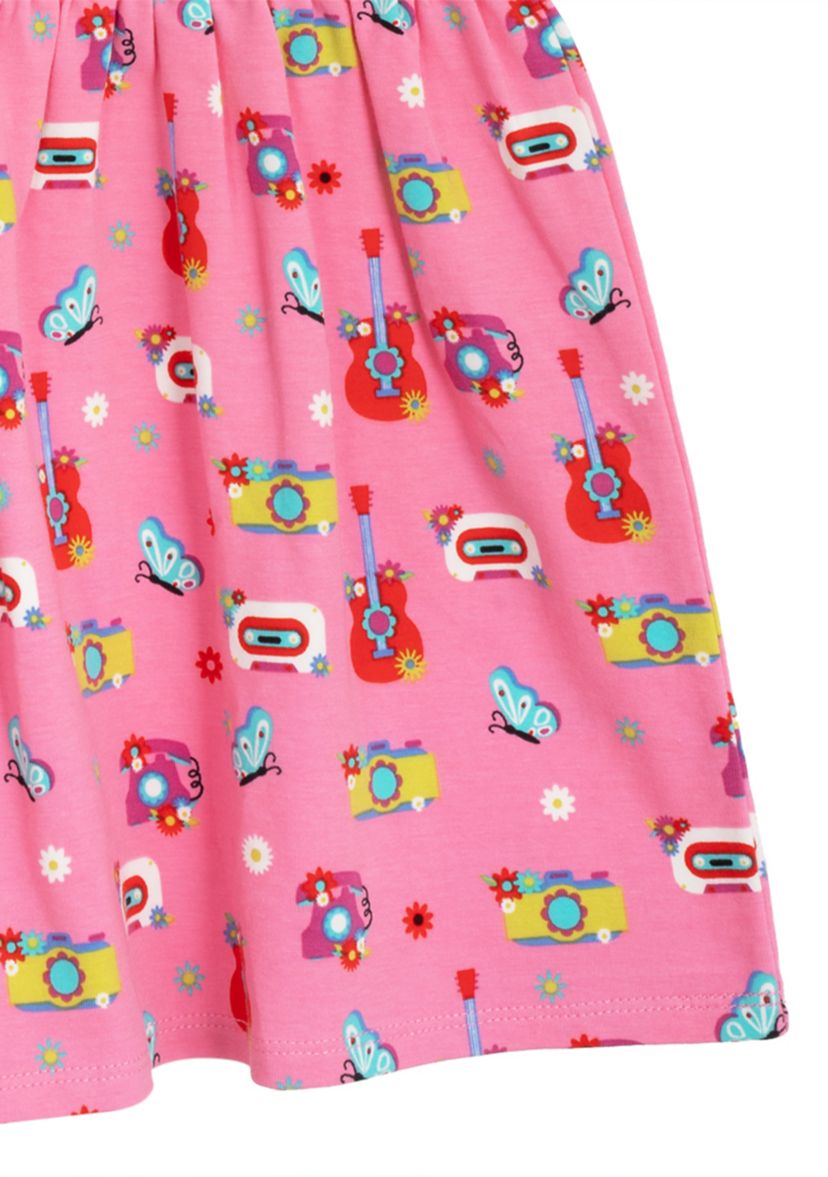 Girls 4-6x Short Sleeve Icon Sundress