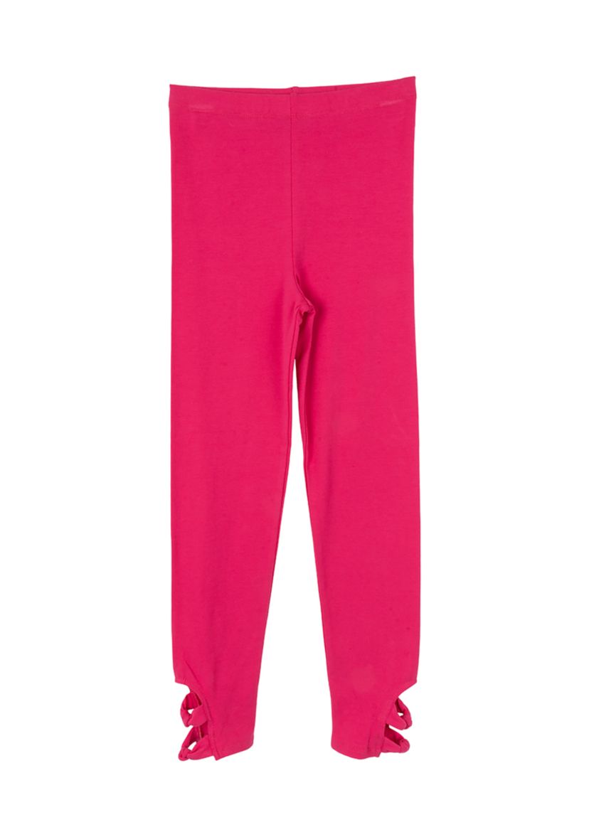 Girls 7-16 Solid Knotted Twist Leggings