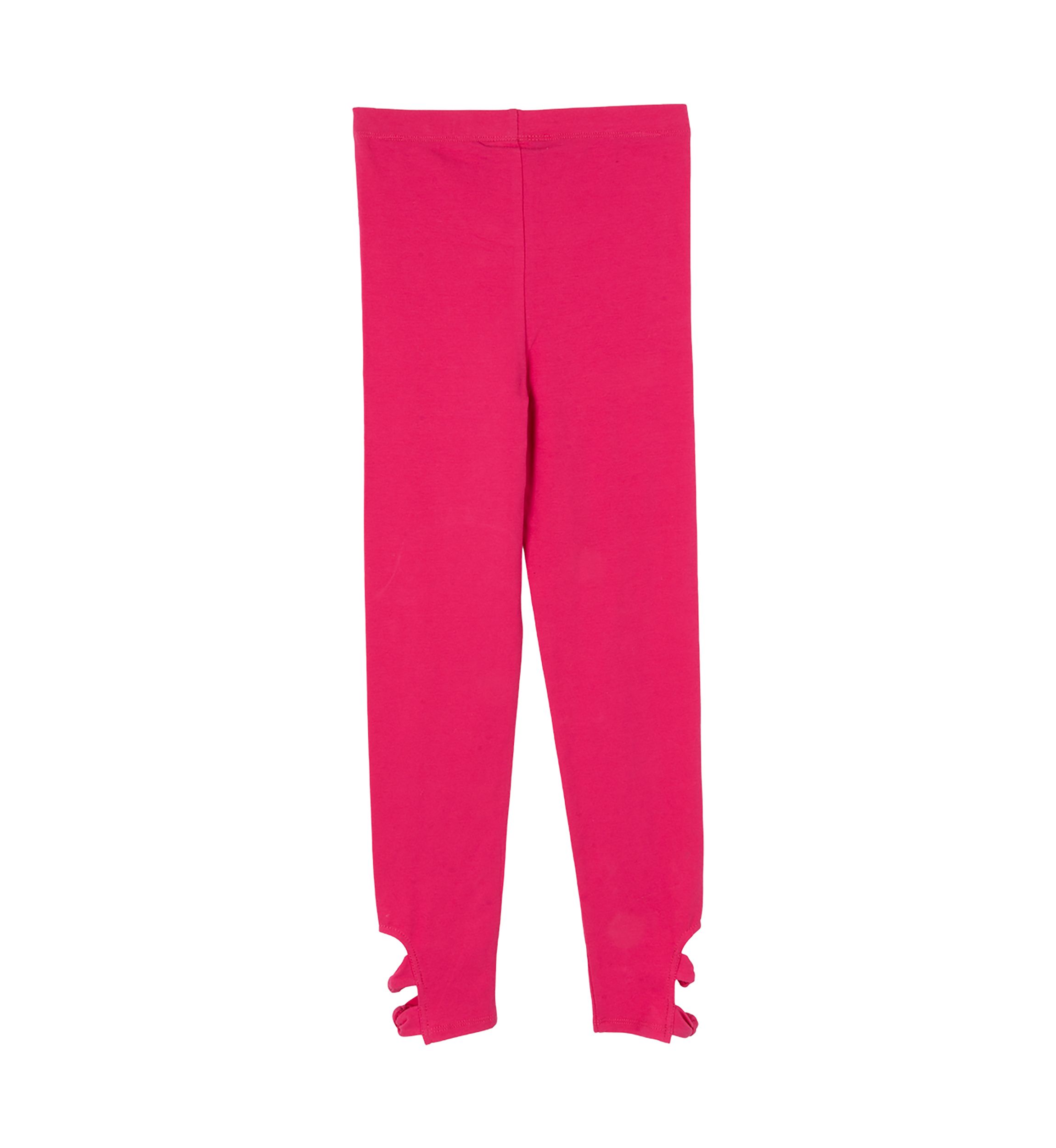 Girls 7-16 Solid Knotted Twist Leggings