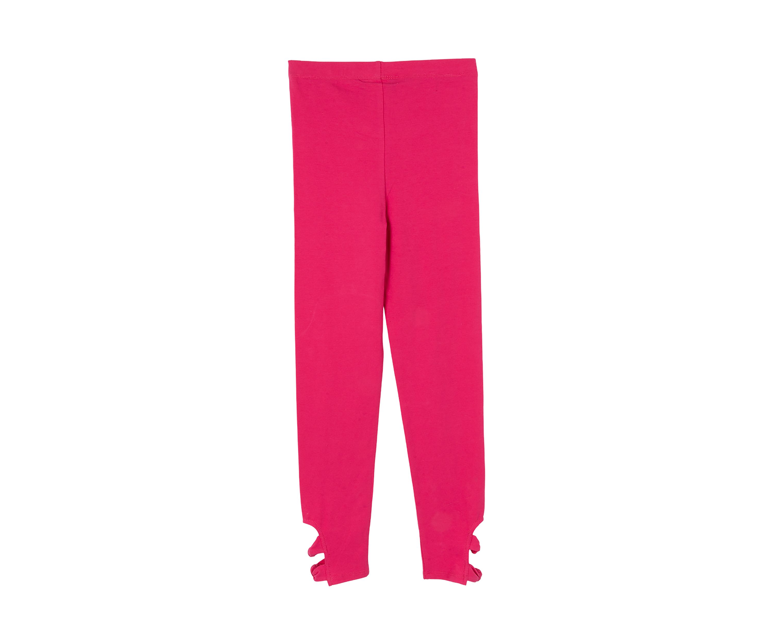 Girls 7-16 Solid Knotted Twist Leggings