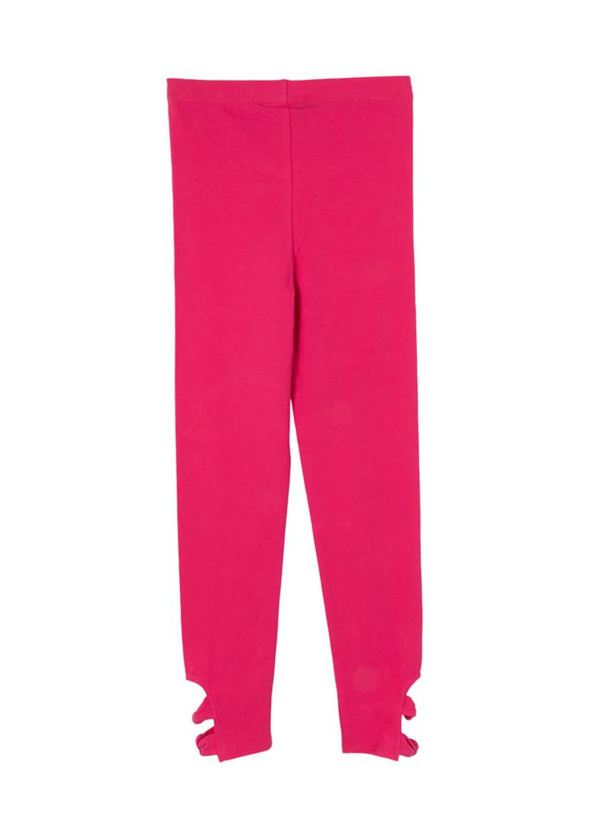 Girls 7-16 Solid Knotted Twist Leggings