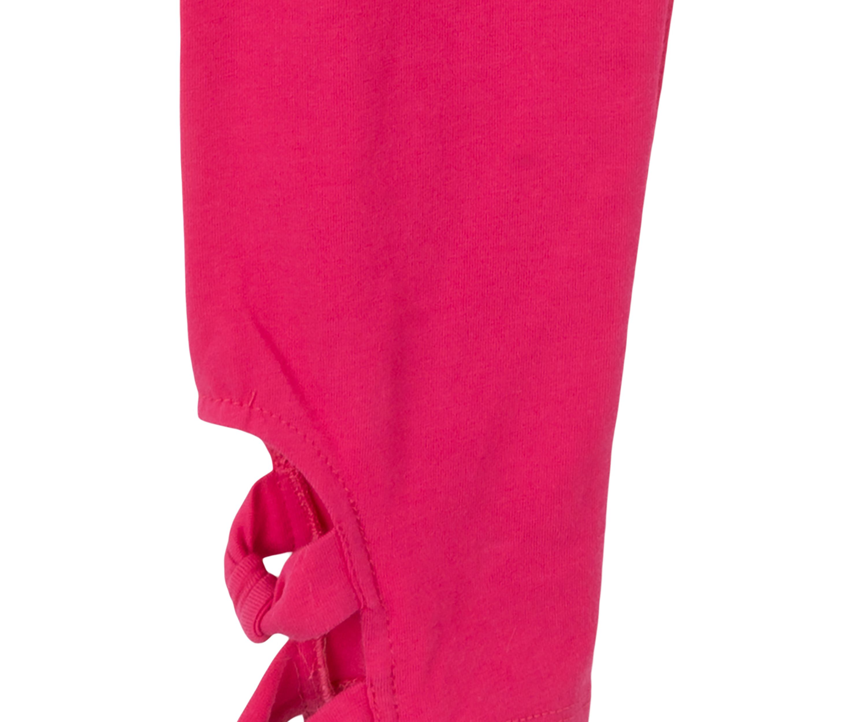 Girls 7-16 Solid Knotted Twist Leggings