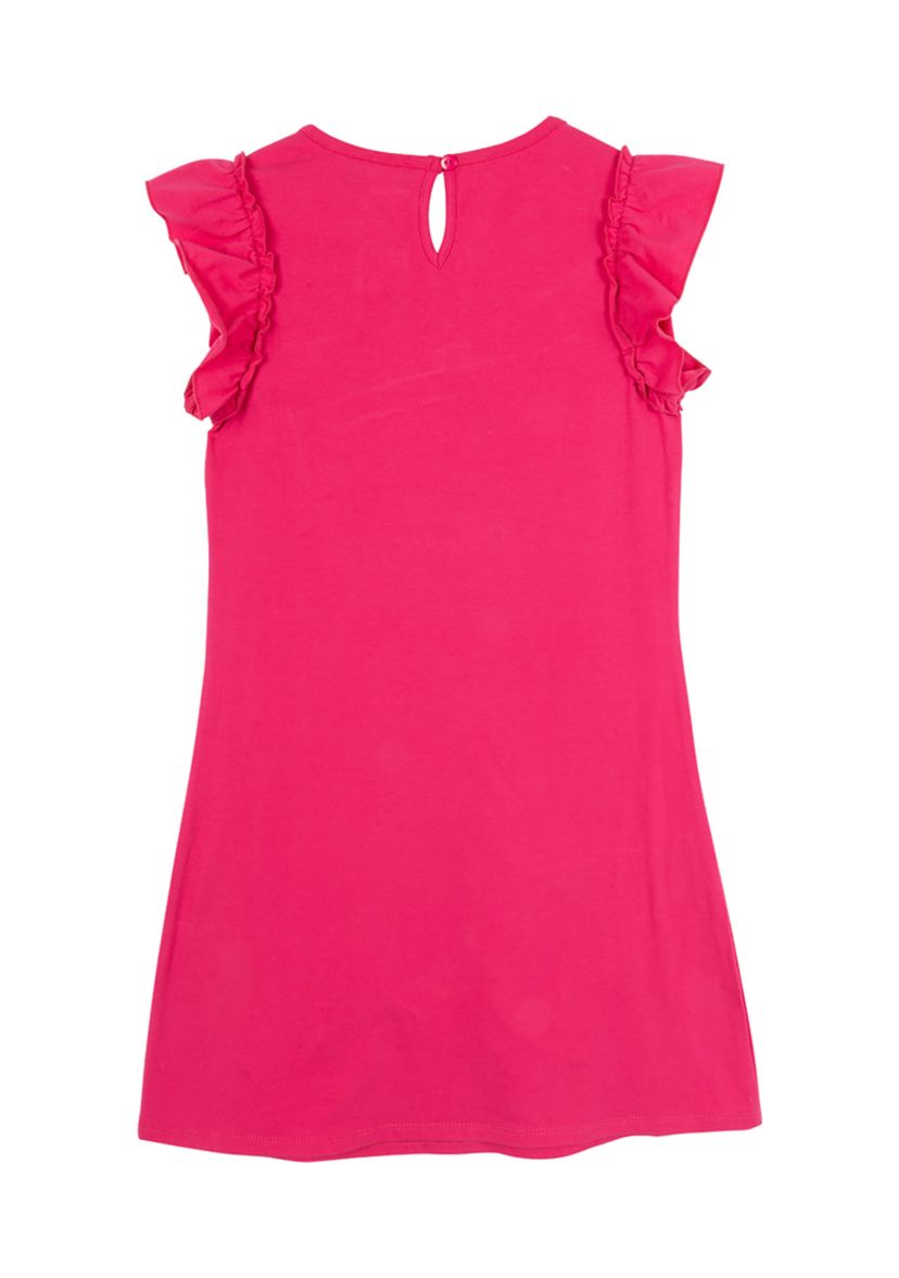 Girls 7-16 Let Your Light Shine Through Graphic Dress