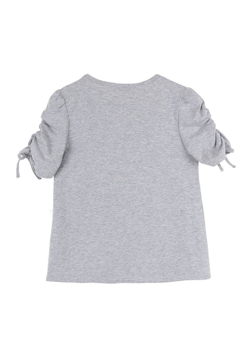 Girls 7-16 Dancing Princess Appliqué Top