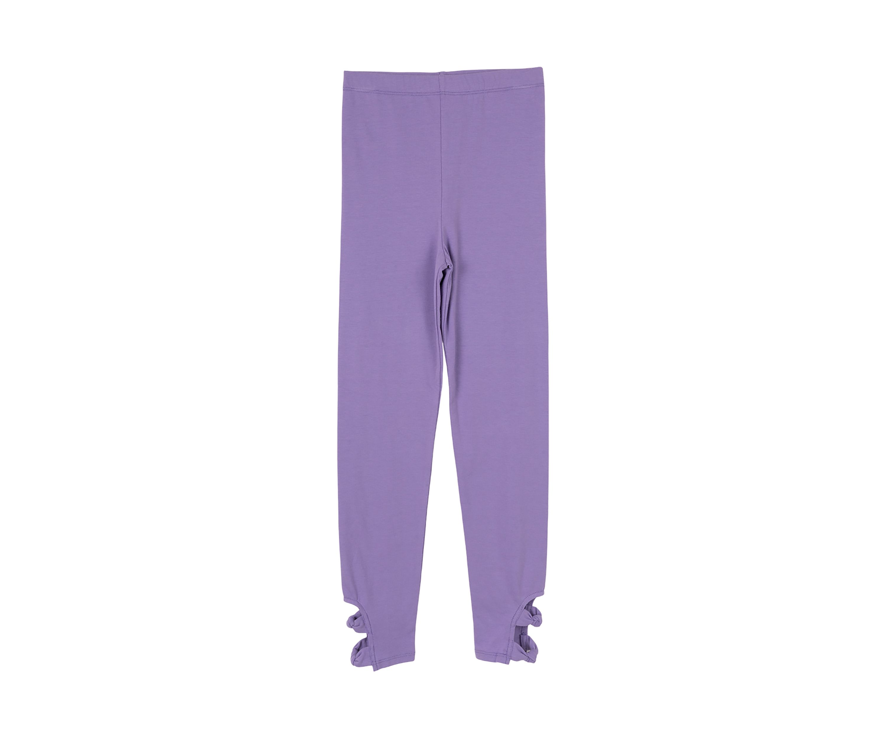 Girls 7-16 Solid Twisted Knot Leggings