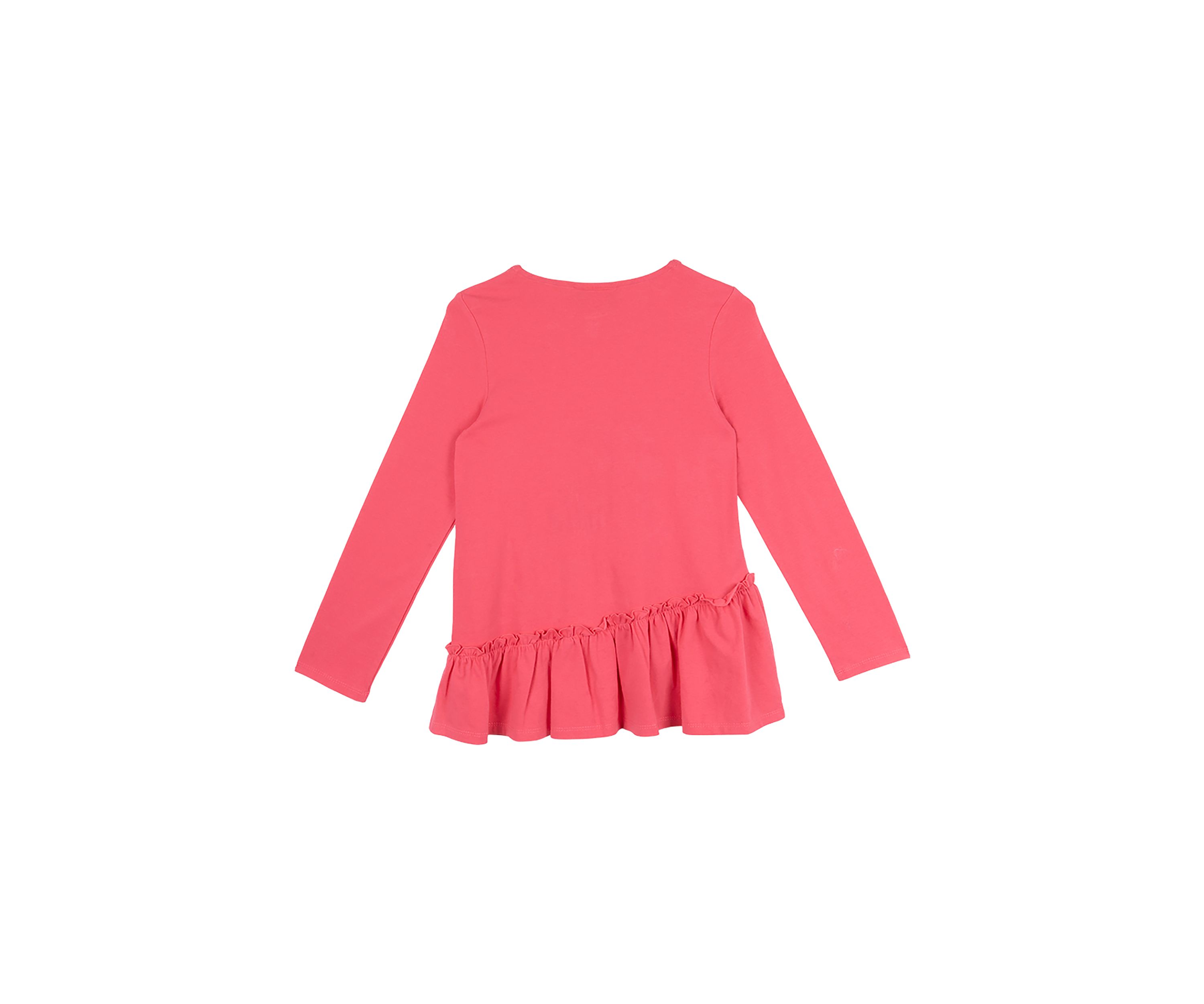 Girls 7-16 Cactus Appliqué Top