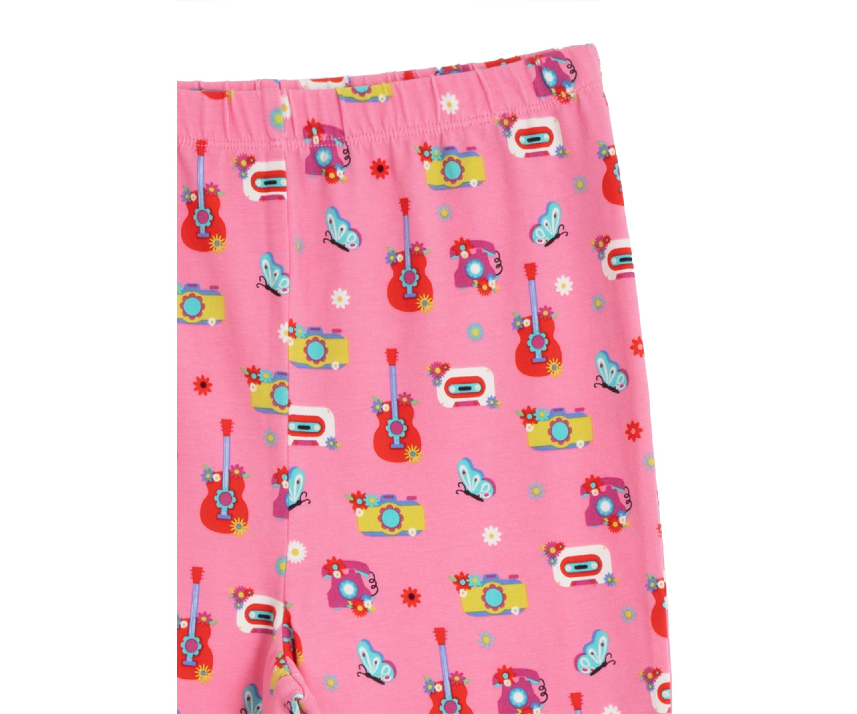 Girls 7-16 Printed Flared Leggings