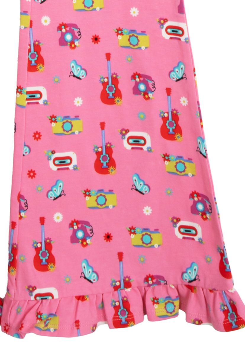 Girls 7-16 Printed Flared Leggings