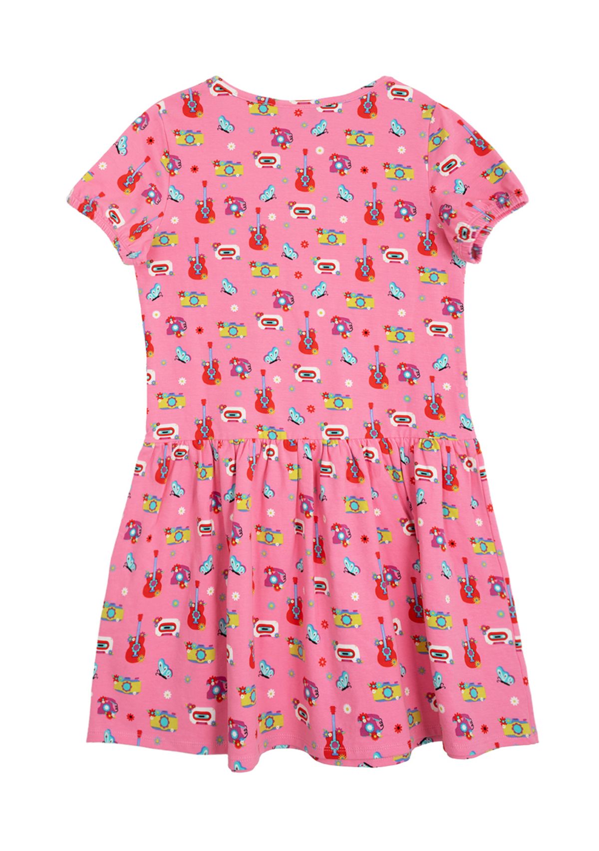 Girls 7-16 Printed Dress