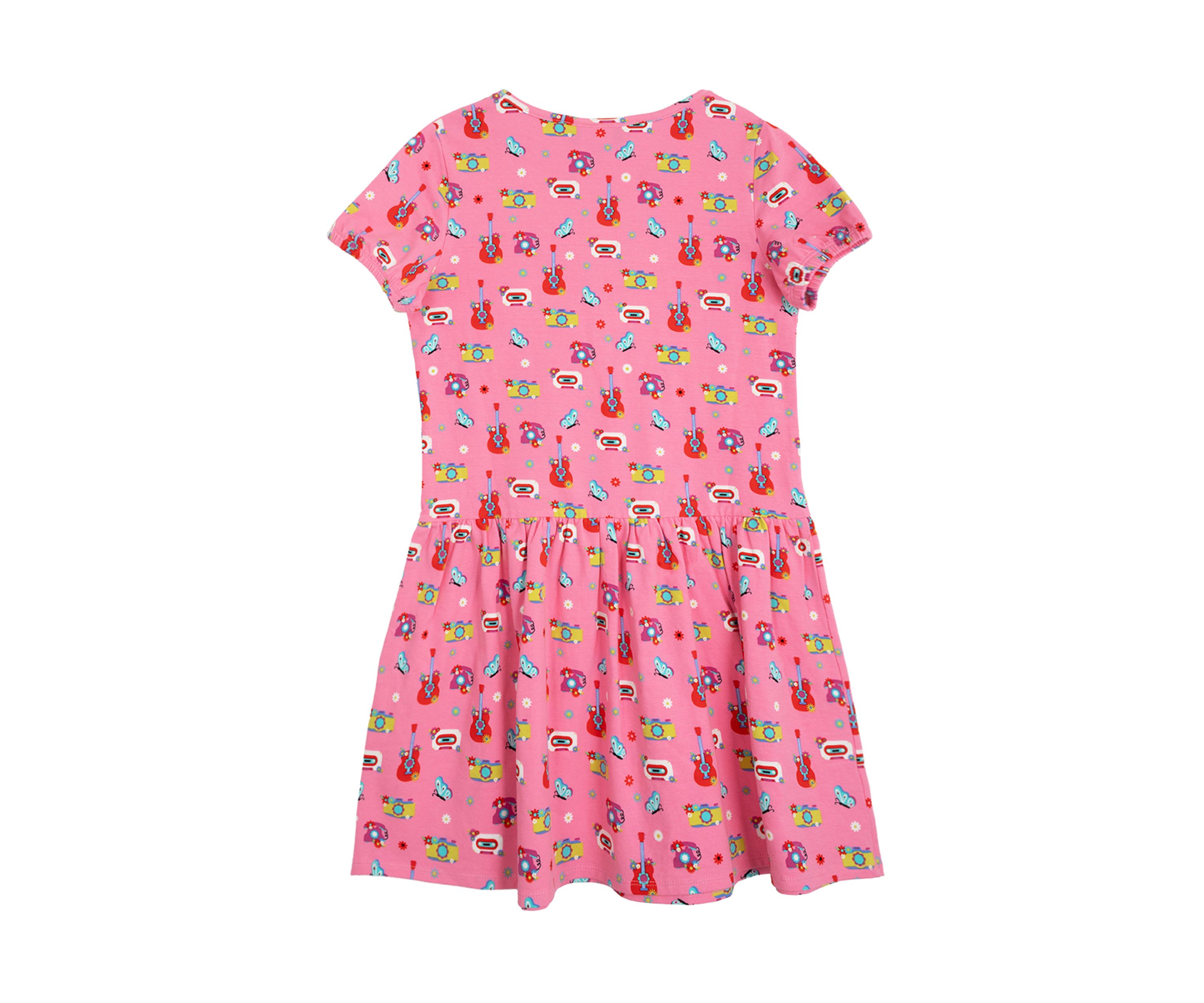 Girls 7-16 Printed Dress