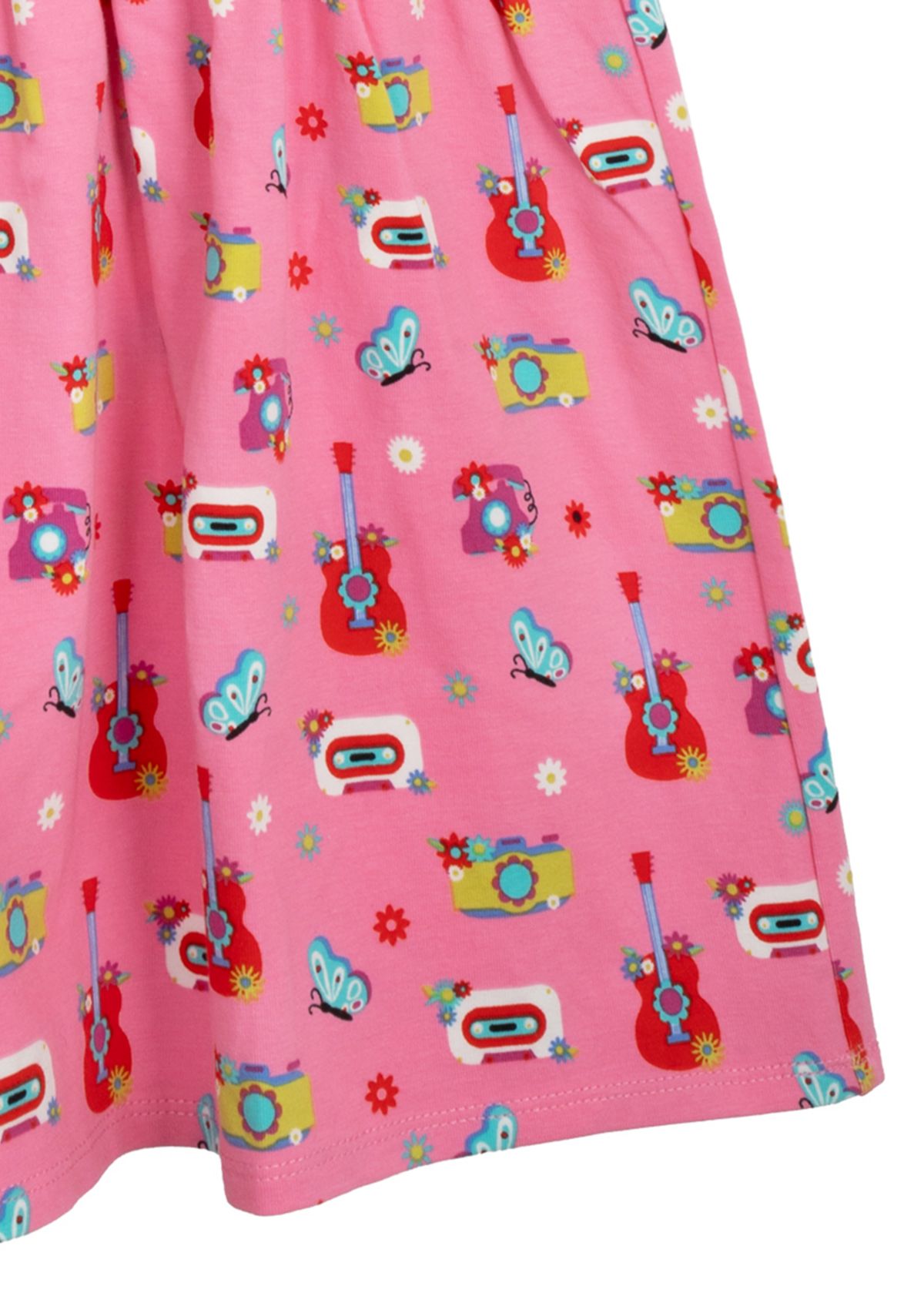 Girls 7-16 Printed Dress