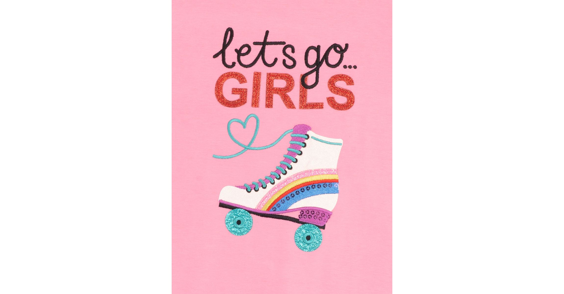 Girls 7-16 Long Sleeve Skate Graphic T-Shirt 