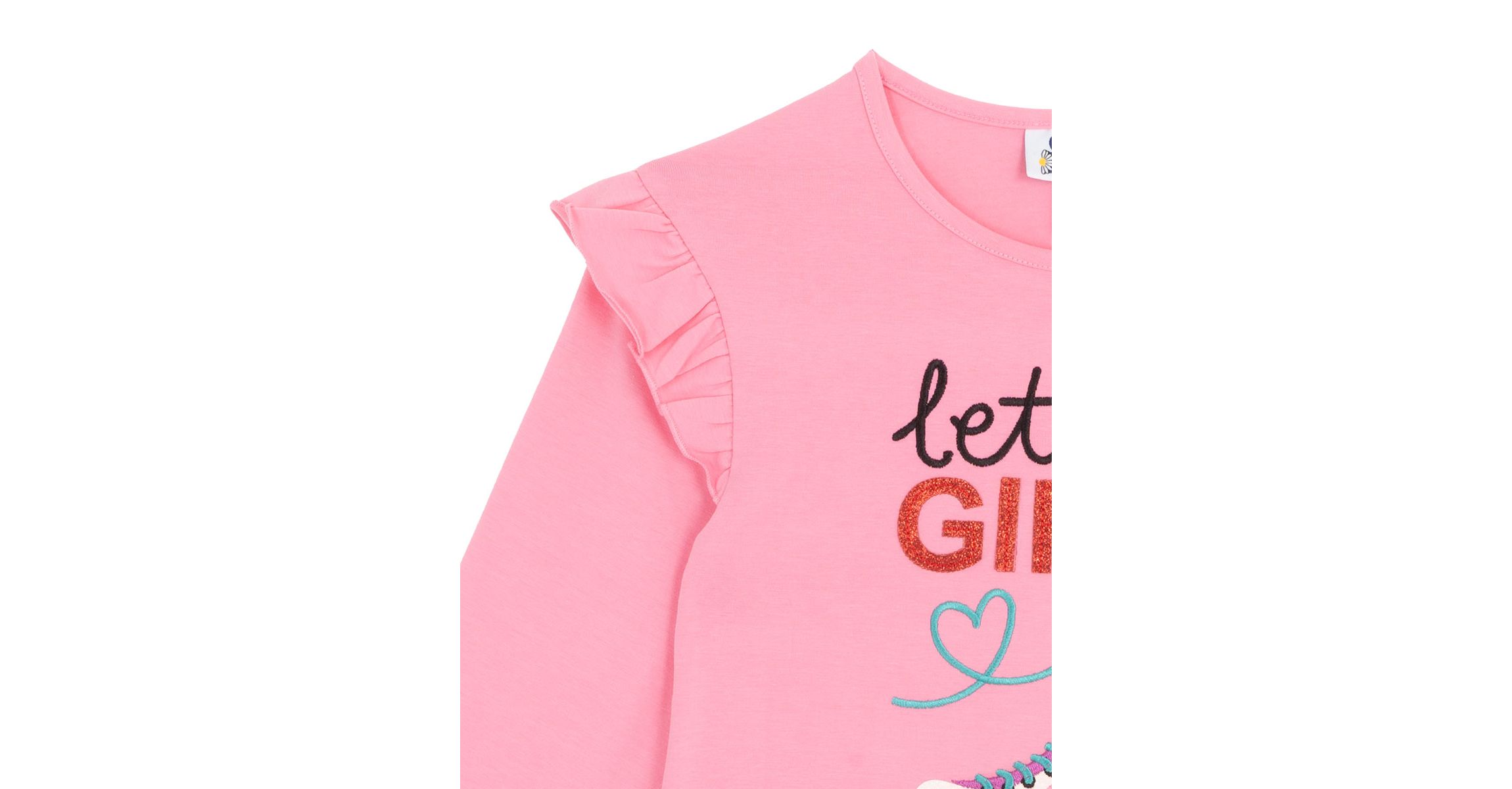 Girls 7-16 Long Sleeve Skate Graphic T-Shirt 