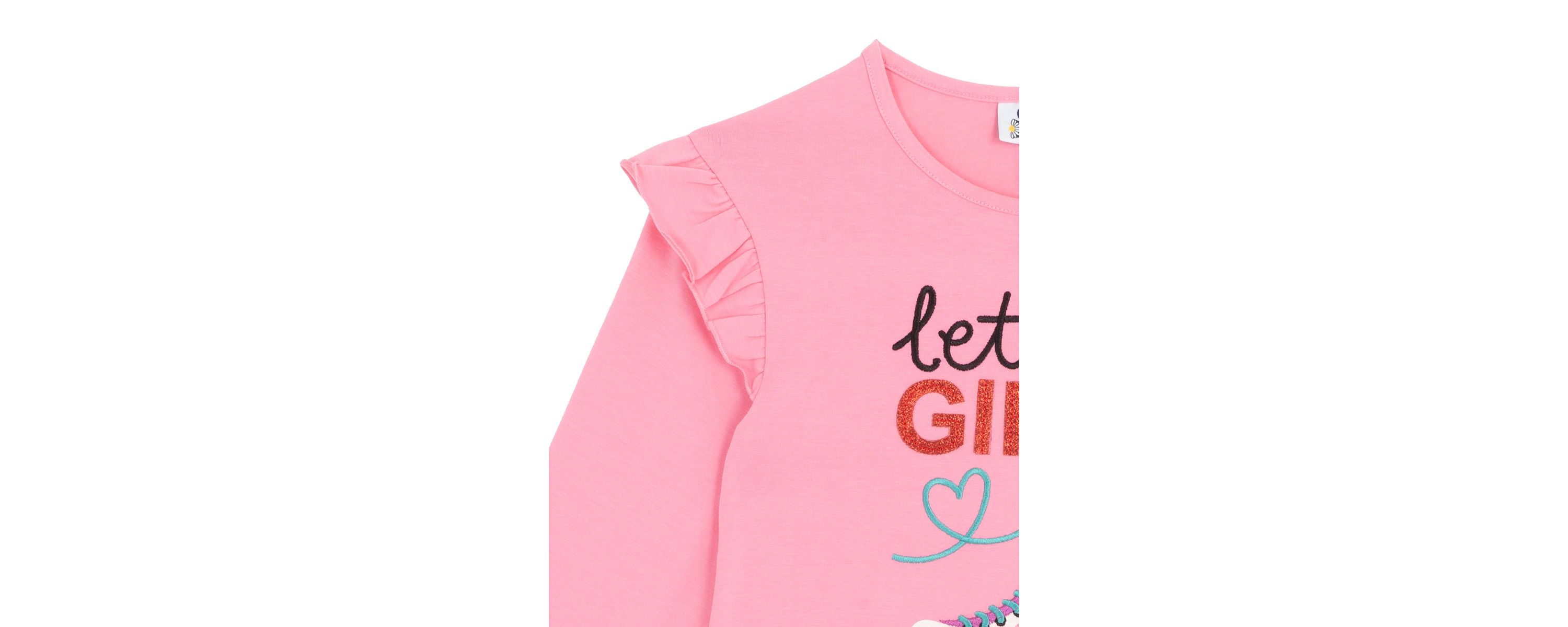 Girls 7-16 Long Sleeve Skate Graphic T-Shirt 