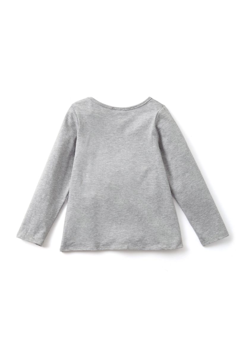 Girls 4-6x Santa Top